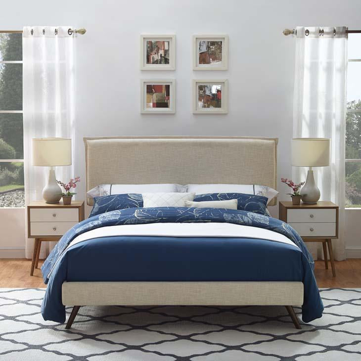 Modway Amaris King Fabric Platform Bed