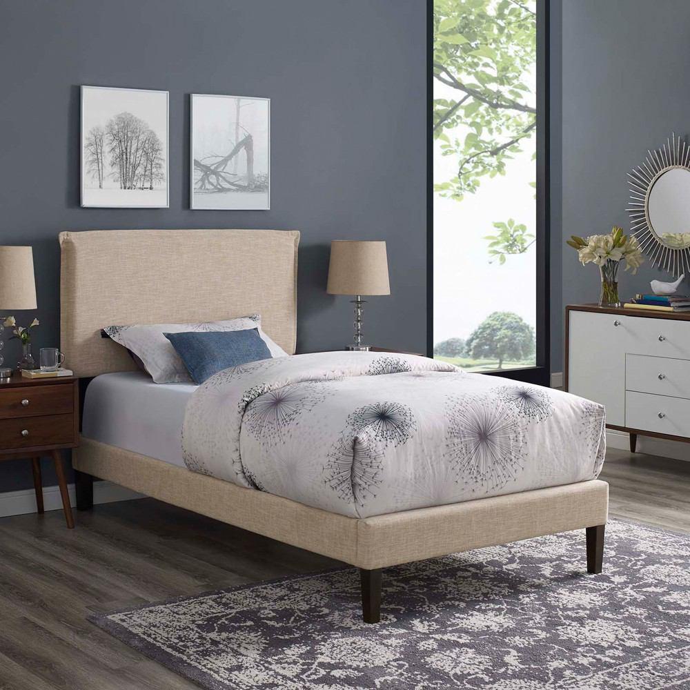 Modway Amaris Twin Fabric Platform Bed - MOD-5906