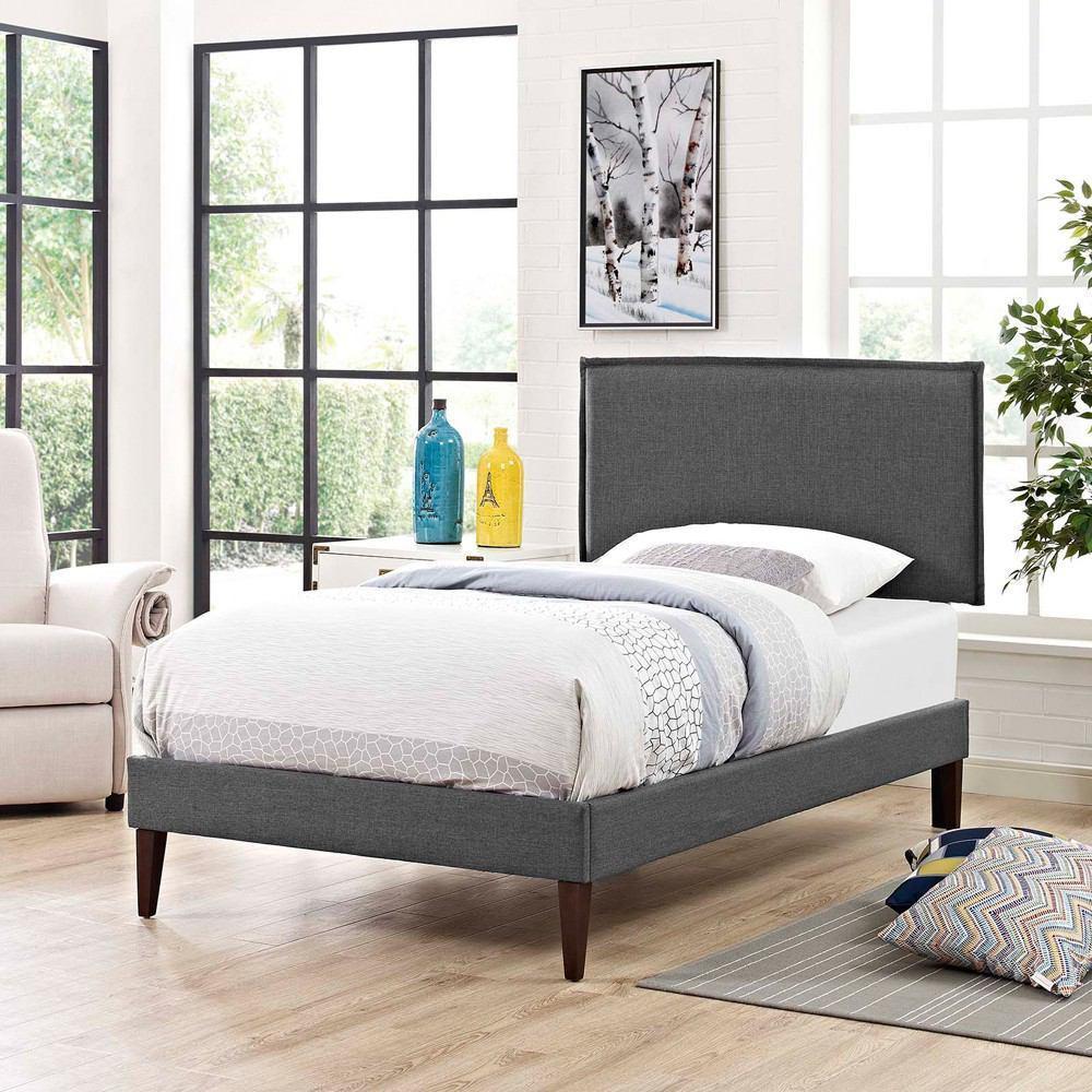 Modway Amaris Twin Fabric Platform Bed - MOD-5906