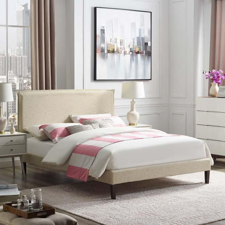 Modway Amaris Full Fabric Platform Bed