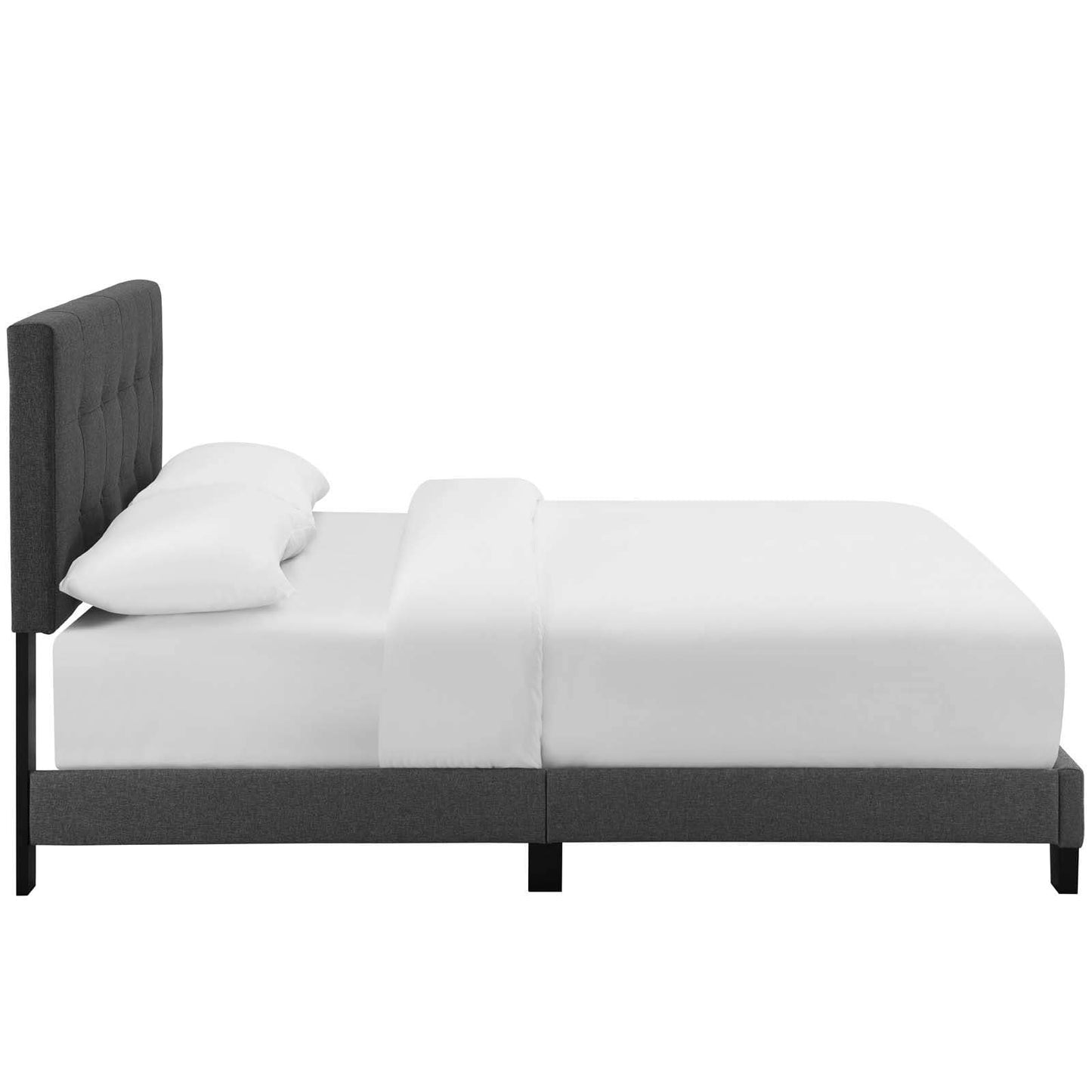 Modway Amira King Upholstered Fabric Bed