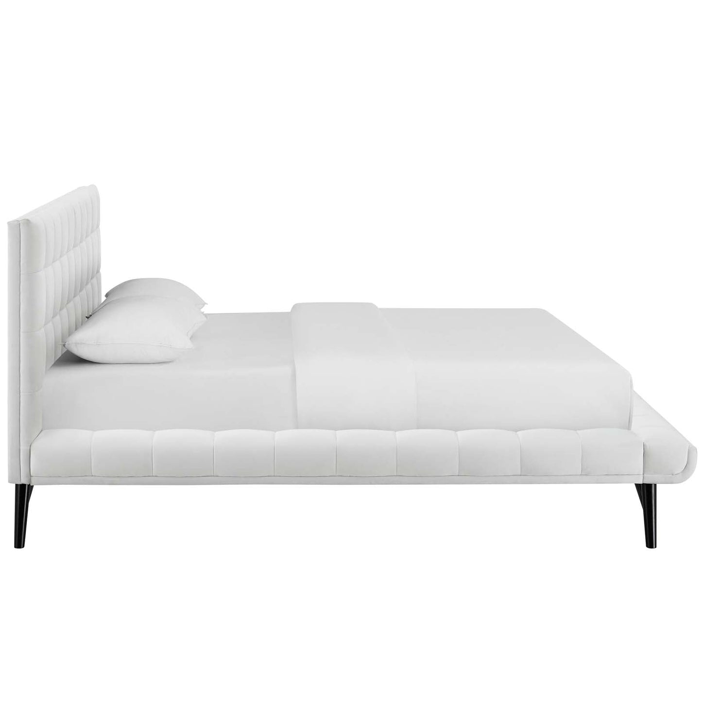 Modway Julia Queen Biscuit Tufted Performance Velvet Platform Bed | Beds | Modishstore-23