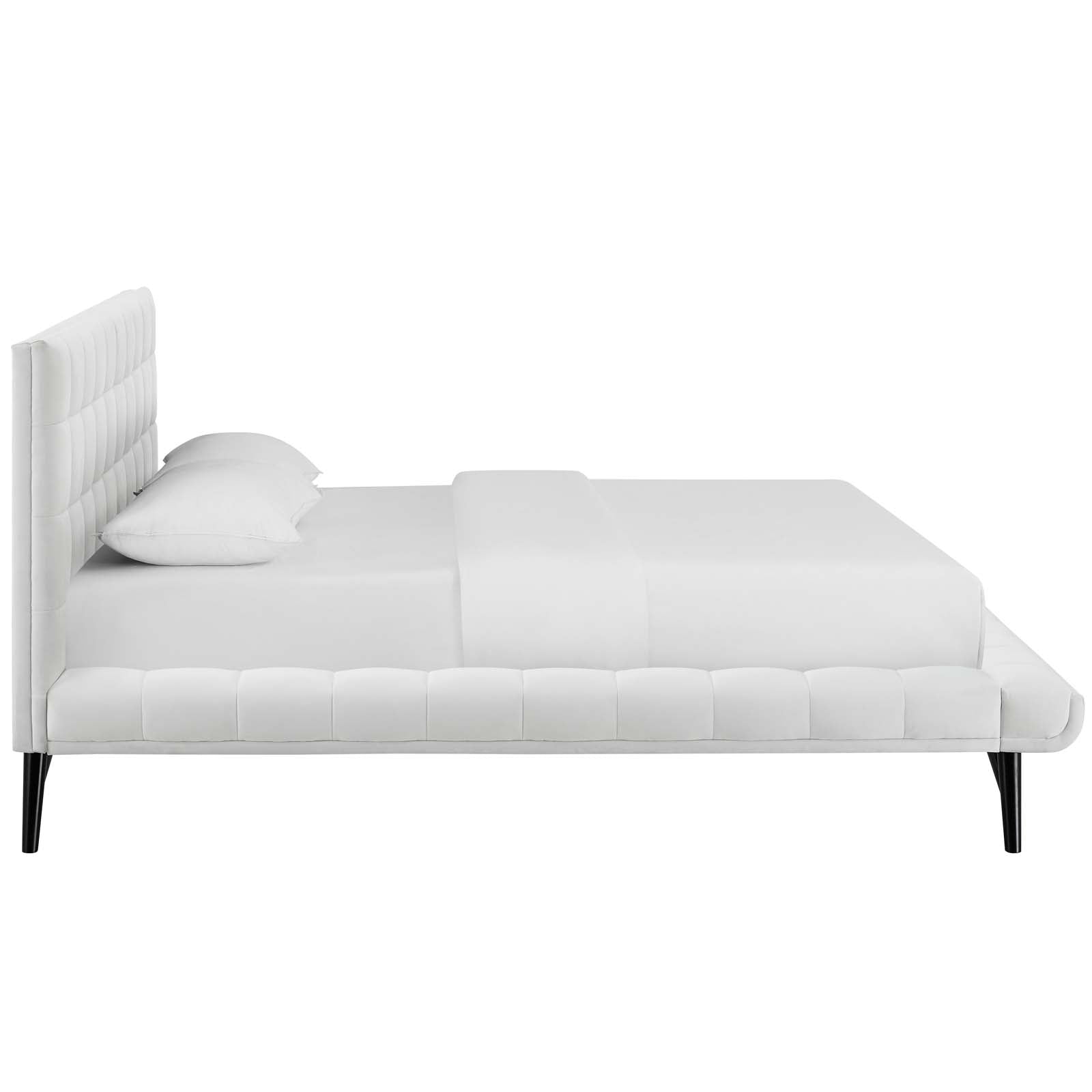 Modway Julia Queen Biscuit Tufted Performance Velvet Platform Bed | Beds | Modishstore-23