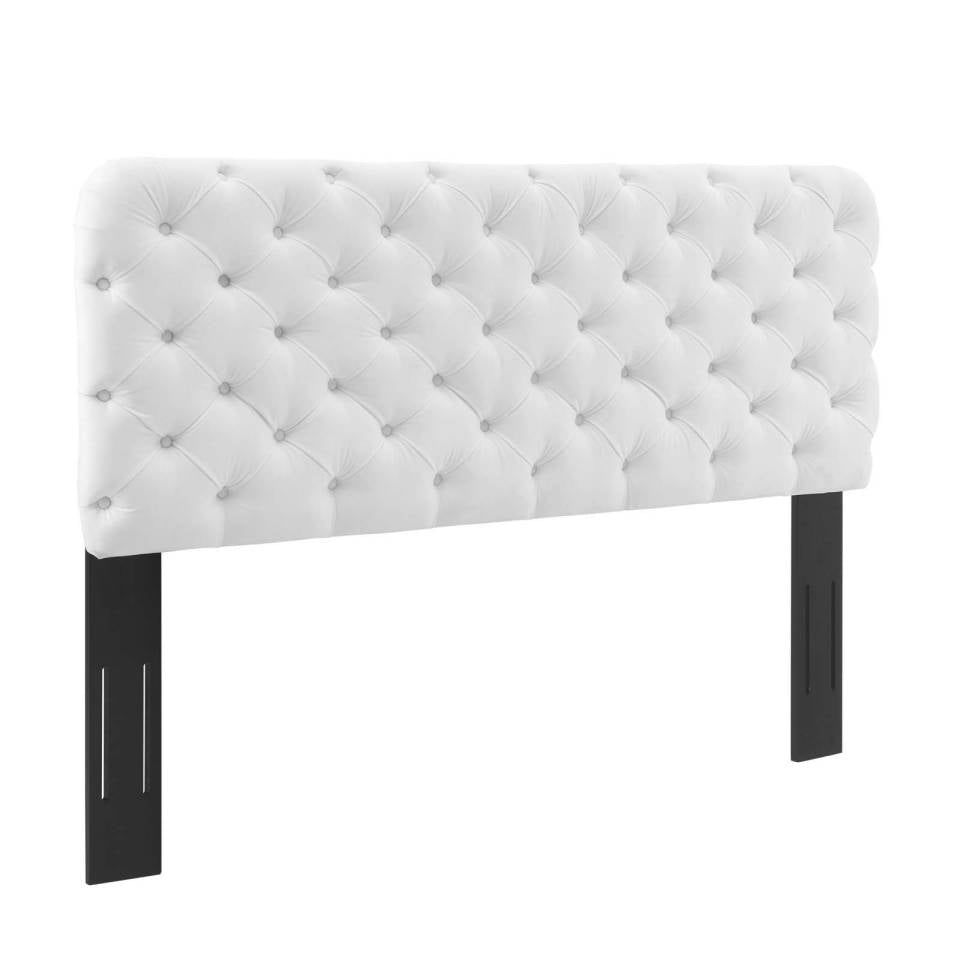 Modway Lizzy Tufted Twin Performance Velvet Headboard | Headboards | Modishstore-14