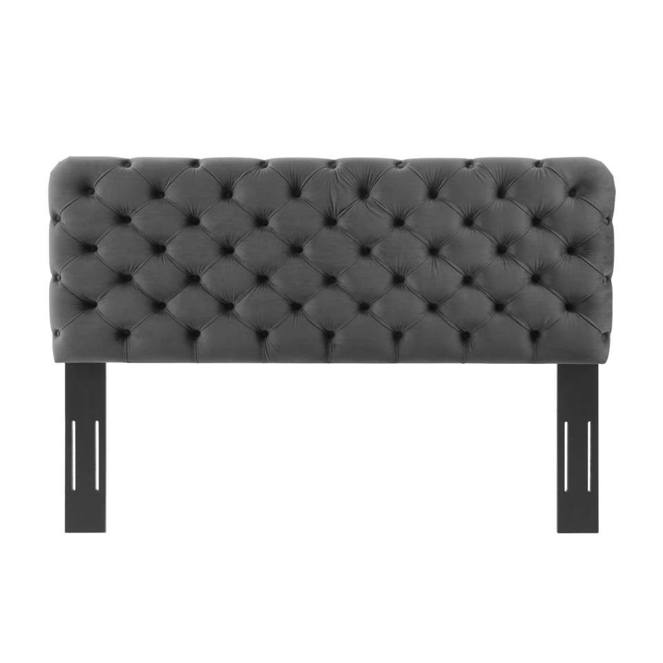Modway Lizzy Tufted Full/Queen Performance Velvet Headboard | Headboards | Modishstore-3