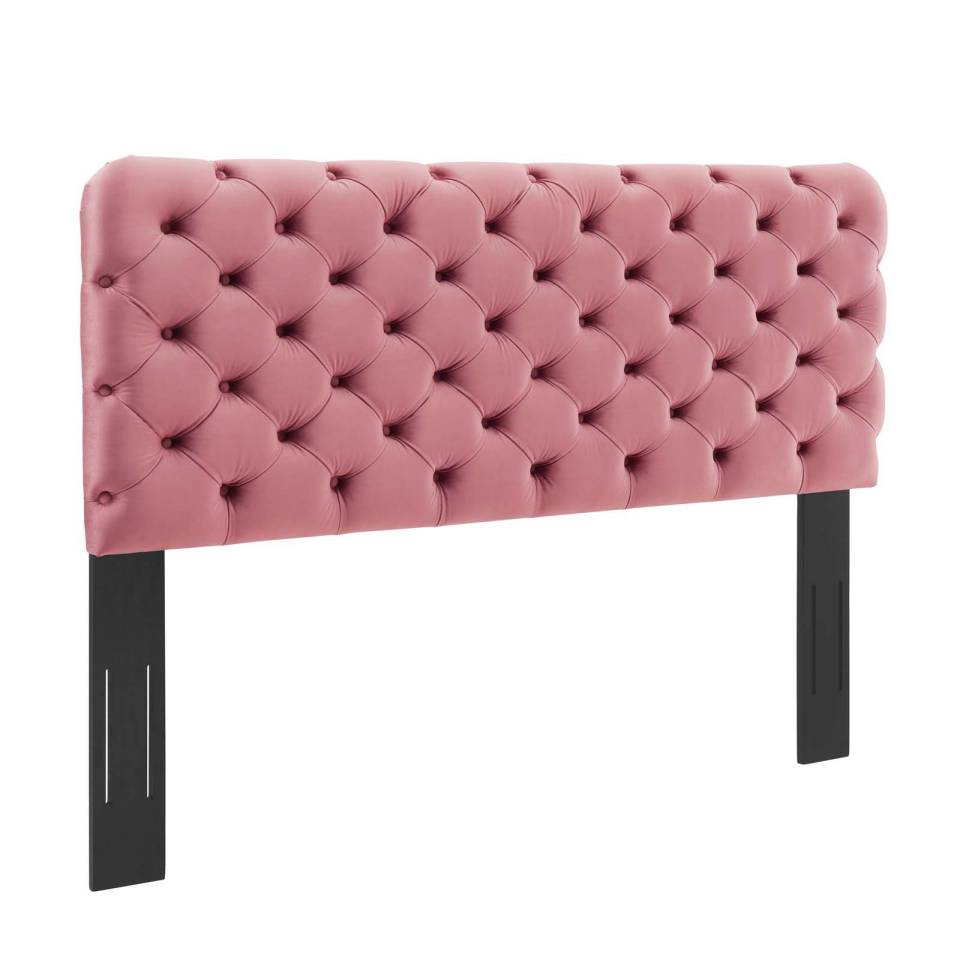 Modway Lizzy Tufted Full/Queen Performance Velvet Headboard | Headboards | Modishstore-8