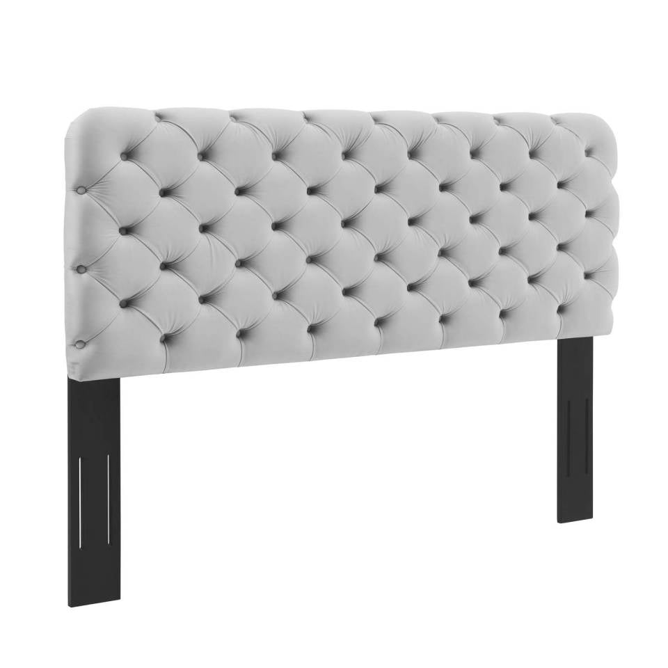 Modway Lizzy Tufted Full/Queen Performance Velvet Headboard | Headboards | Modishstore-9
