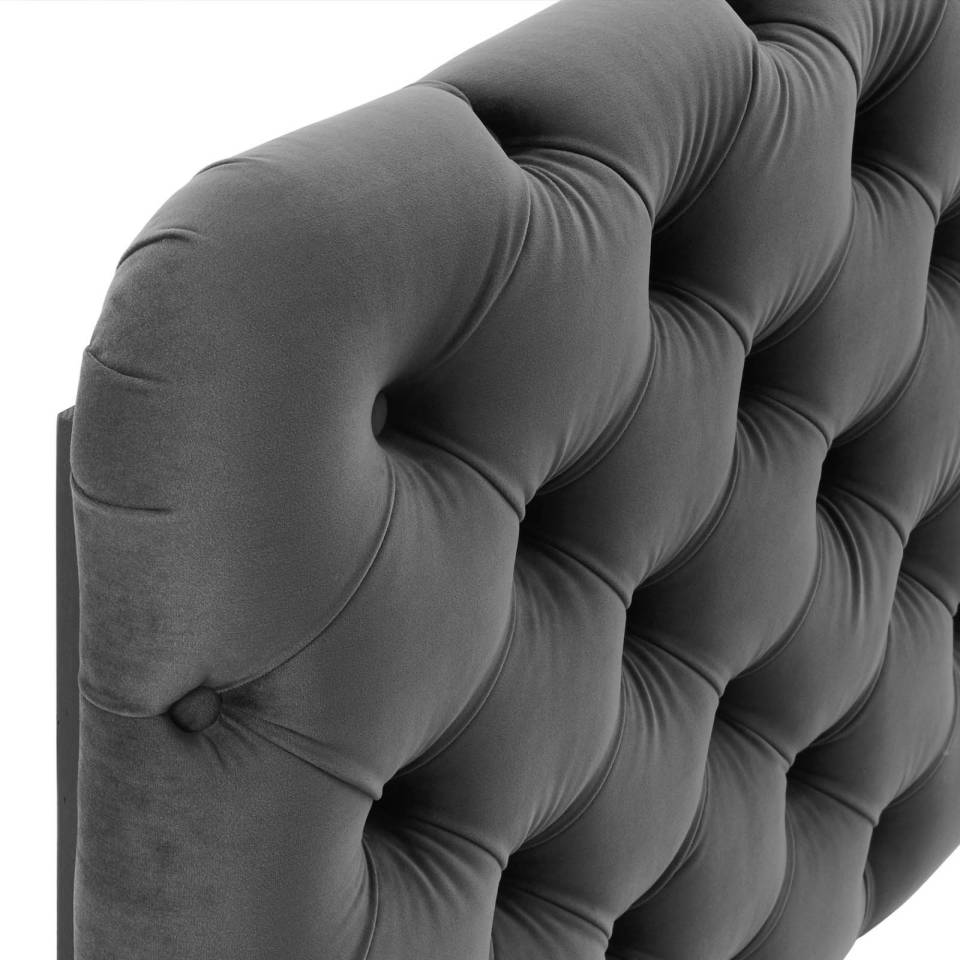 Modway Lizzy Tufted King/California King Performance Velvet Headboard | Headboards | Modishstore-4