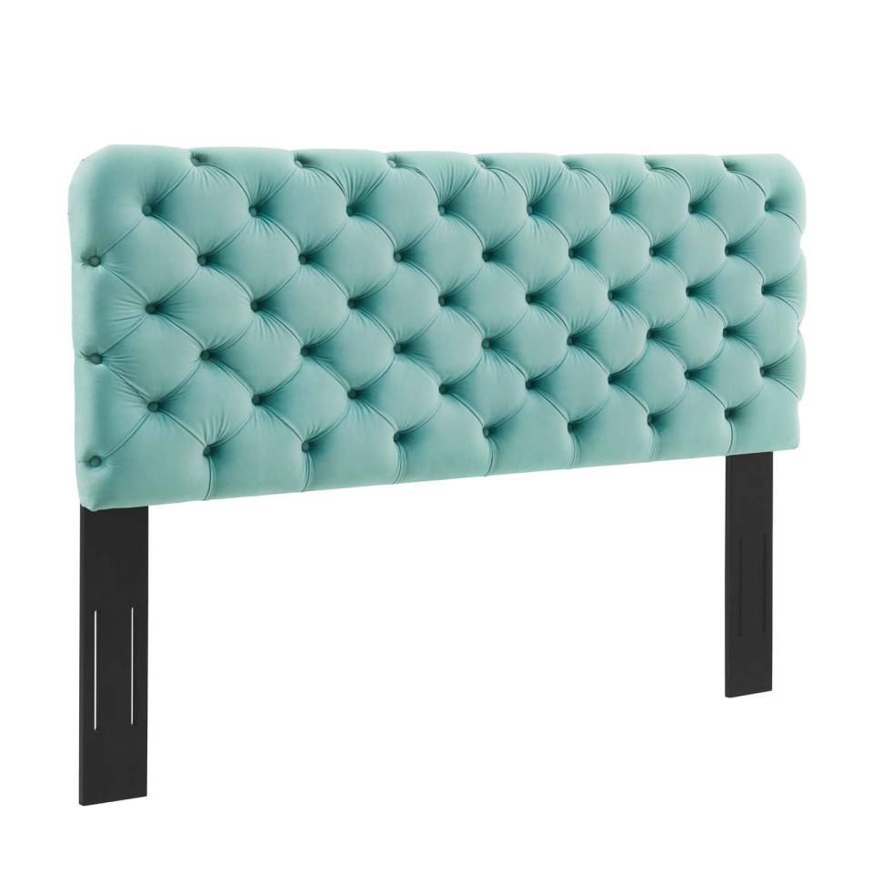 Modway Lizzy Tufted King/California King Performance Velvet Headboard | Headboards | Modishstore-10