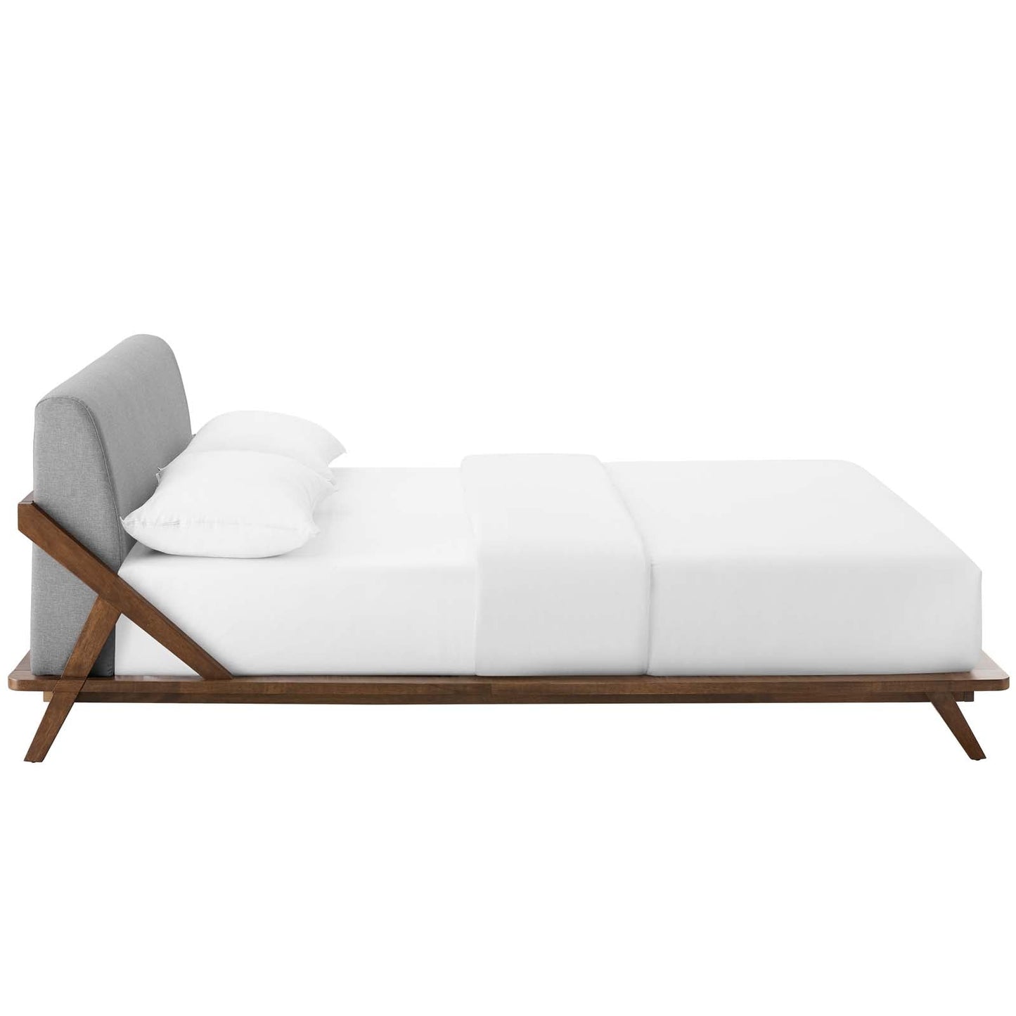Modway Luella Queen Upholstered Fabric Platform Bed | Beds | Modishstore-41