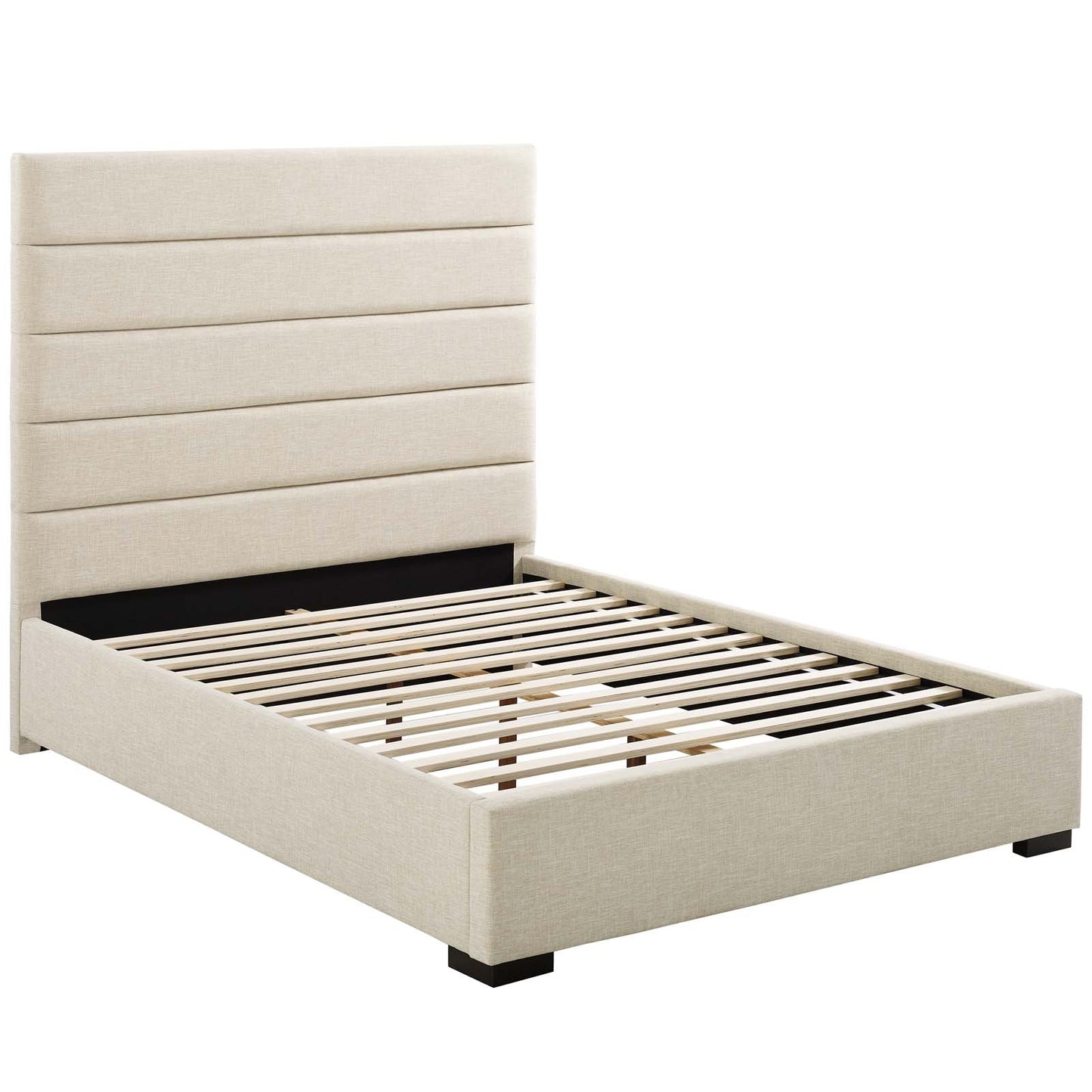 Modway Genevieve Queen Upholstered Fabric Platform Bed | Beds | 