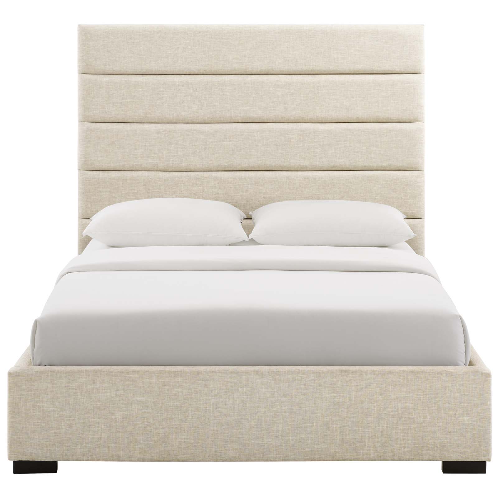 Modway Genevieve Queen Upholstered Fabric Platform Bed | Beds | 