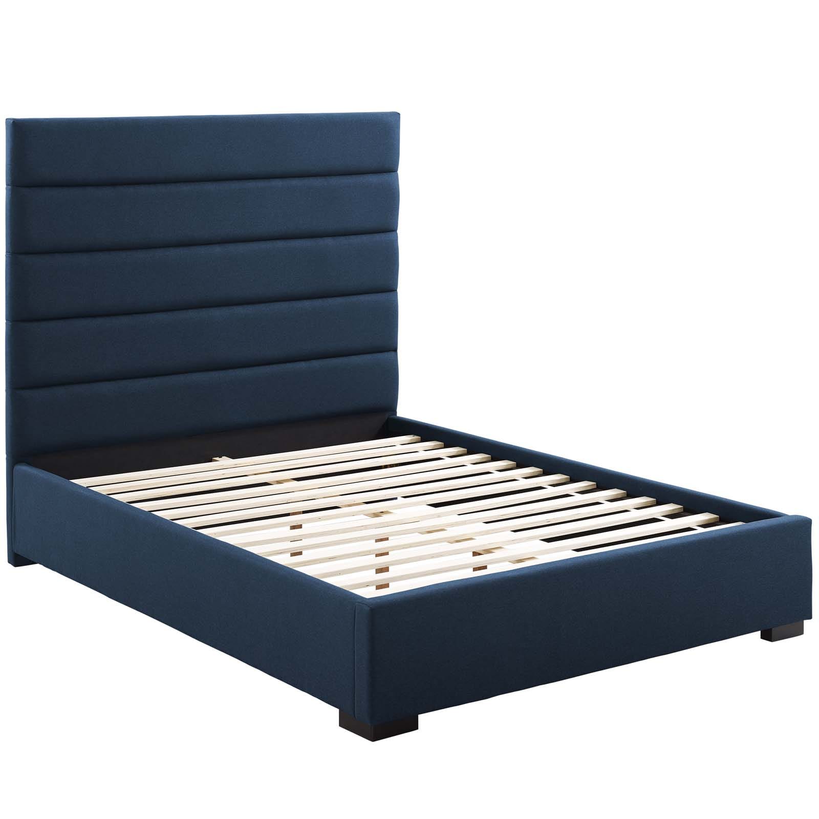 Modway Genevieve Queen Upholstered Fabric Platform Bed | Beds | 