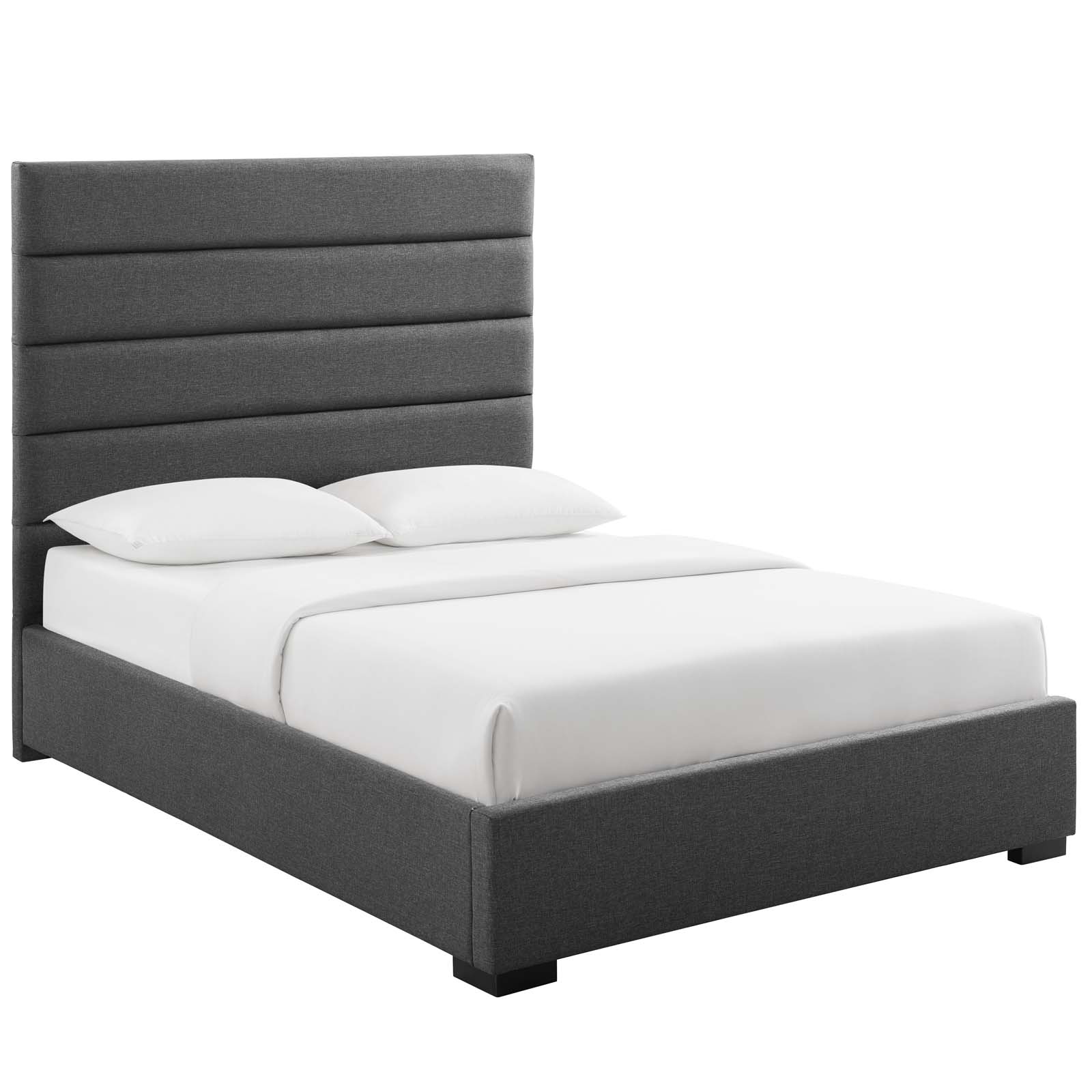 Modway Genevieve Queen Upholstered Fabric Platform Bed | Beds | 