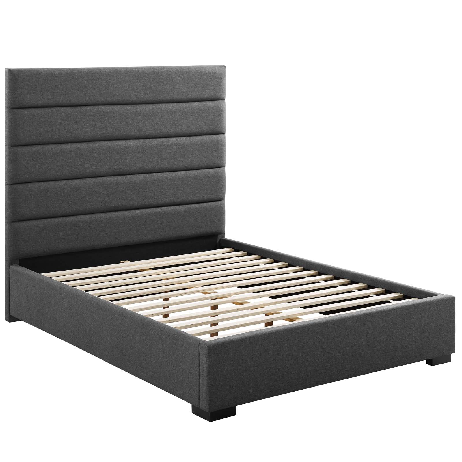 Modway Genevieve Queen Upholstered Fabric Platform Bed | Beds | 