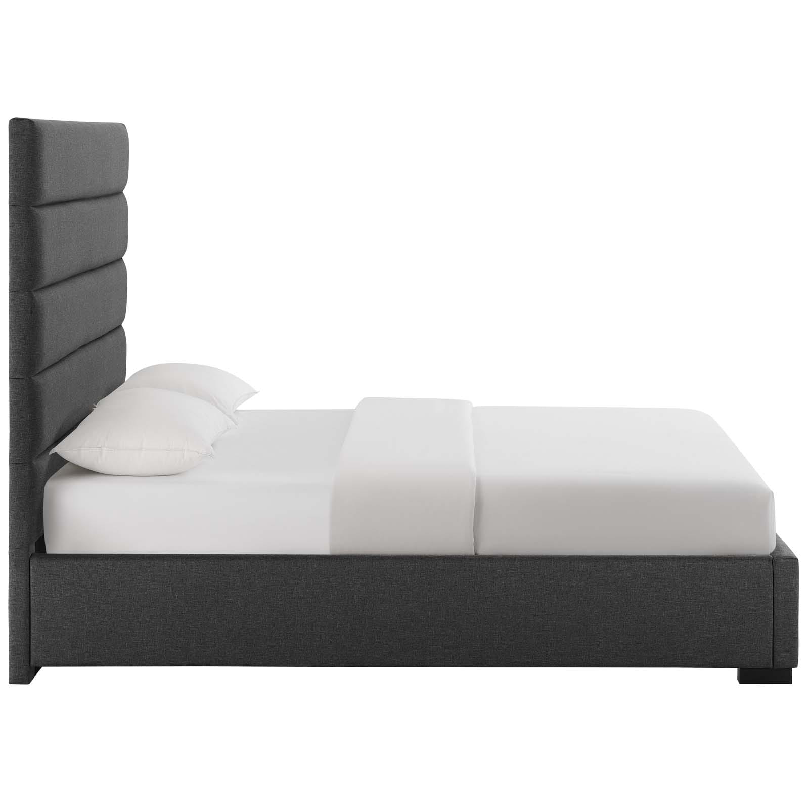 Modway Genevieve Queen Upholstered Fabric Platform Bed | Beds | 