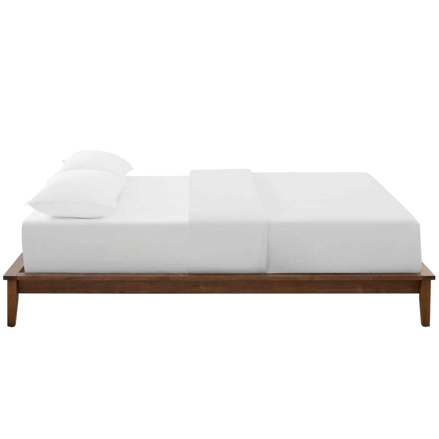 Modway Lodge King Wood Platform Bed Frame