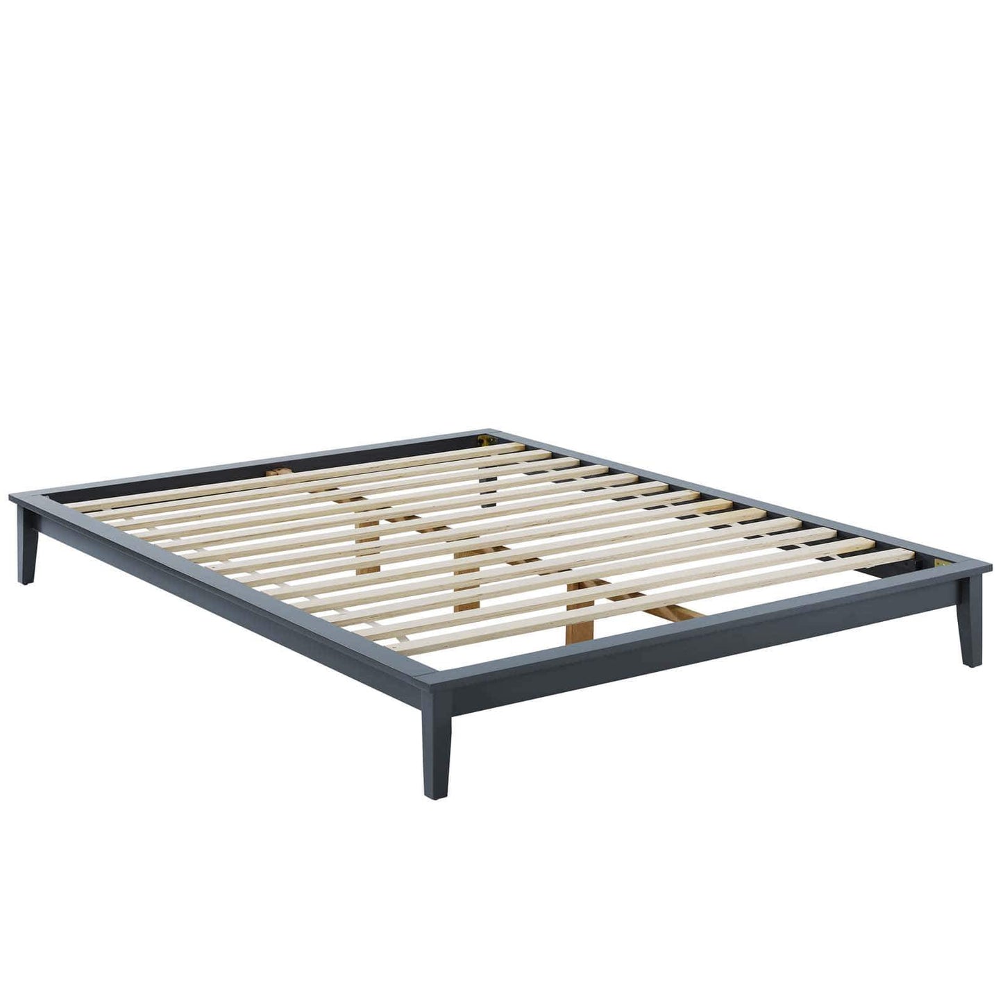 Modway Lodge King Wood Platform Bed Frame