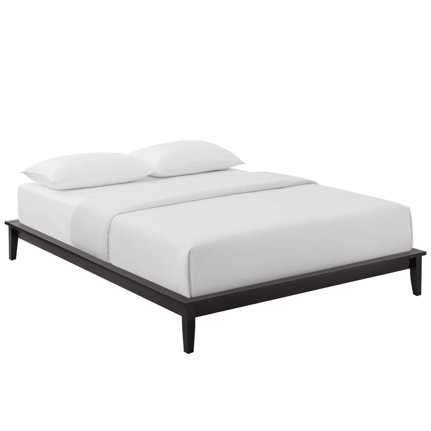 Modway Lodge King Wood Platform Bed Frame