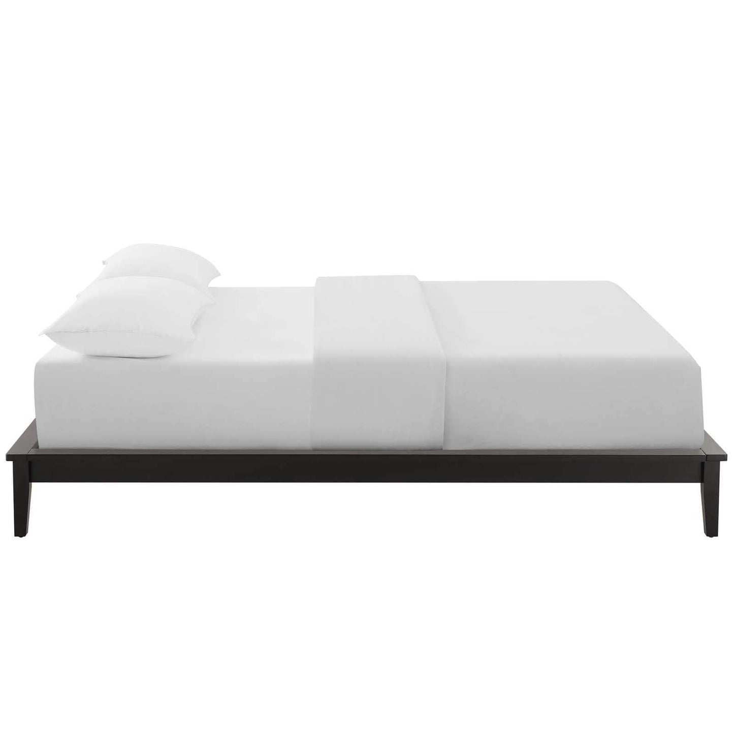 Modway Lodge King Wood Platform Bed Frame