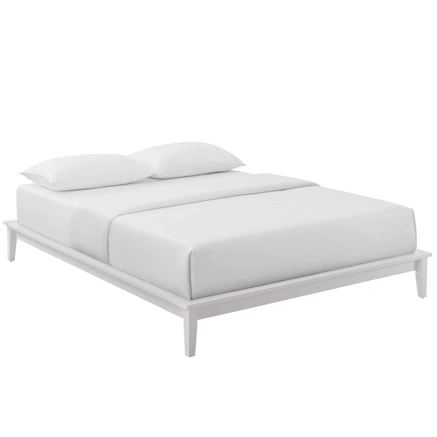 Modway Lodge King Wood Platform Bed Frame