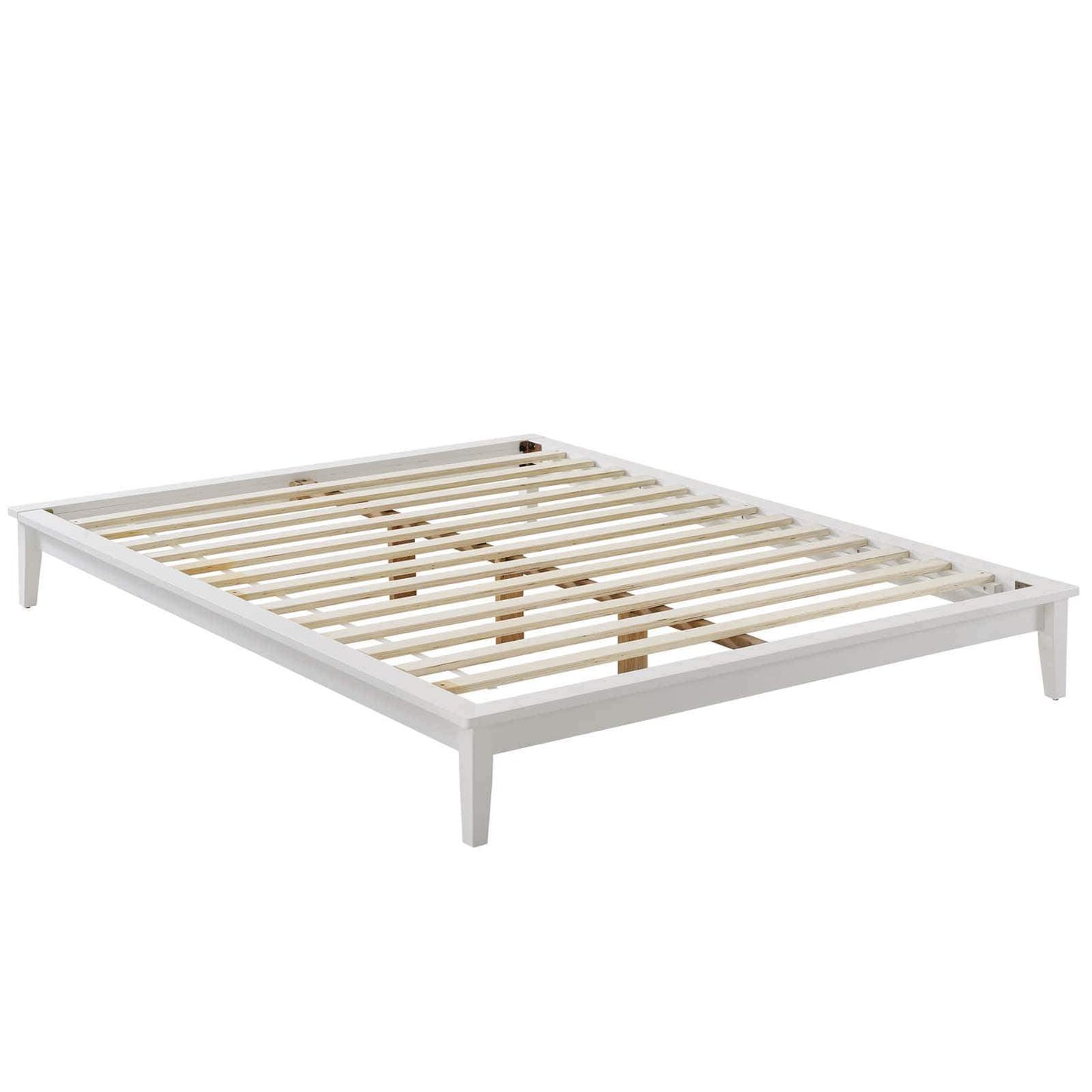 Modway Lodge King Wood Platform Bed Frame