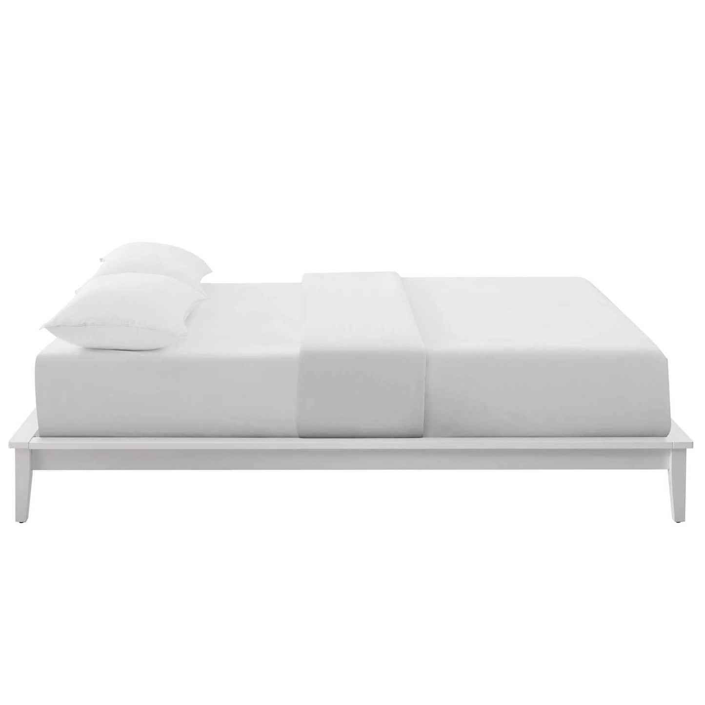 Modway Lodge King Wood Platform Bed Frame
