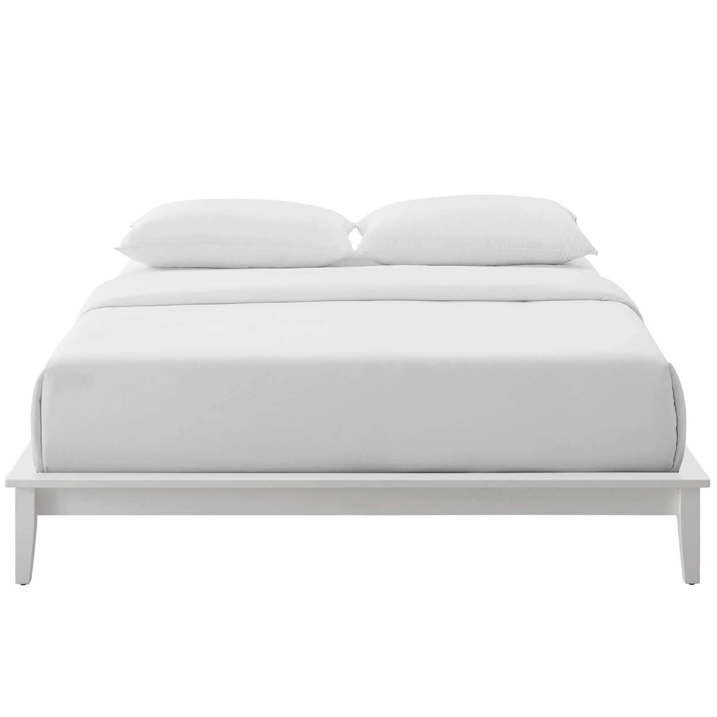 Modway Lodge King Wood Platform Bed Frame