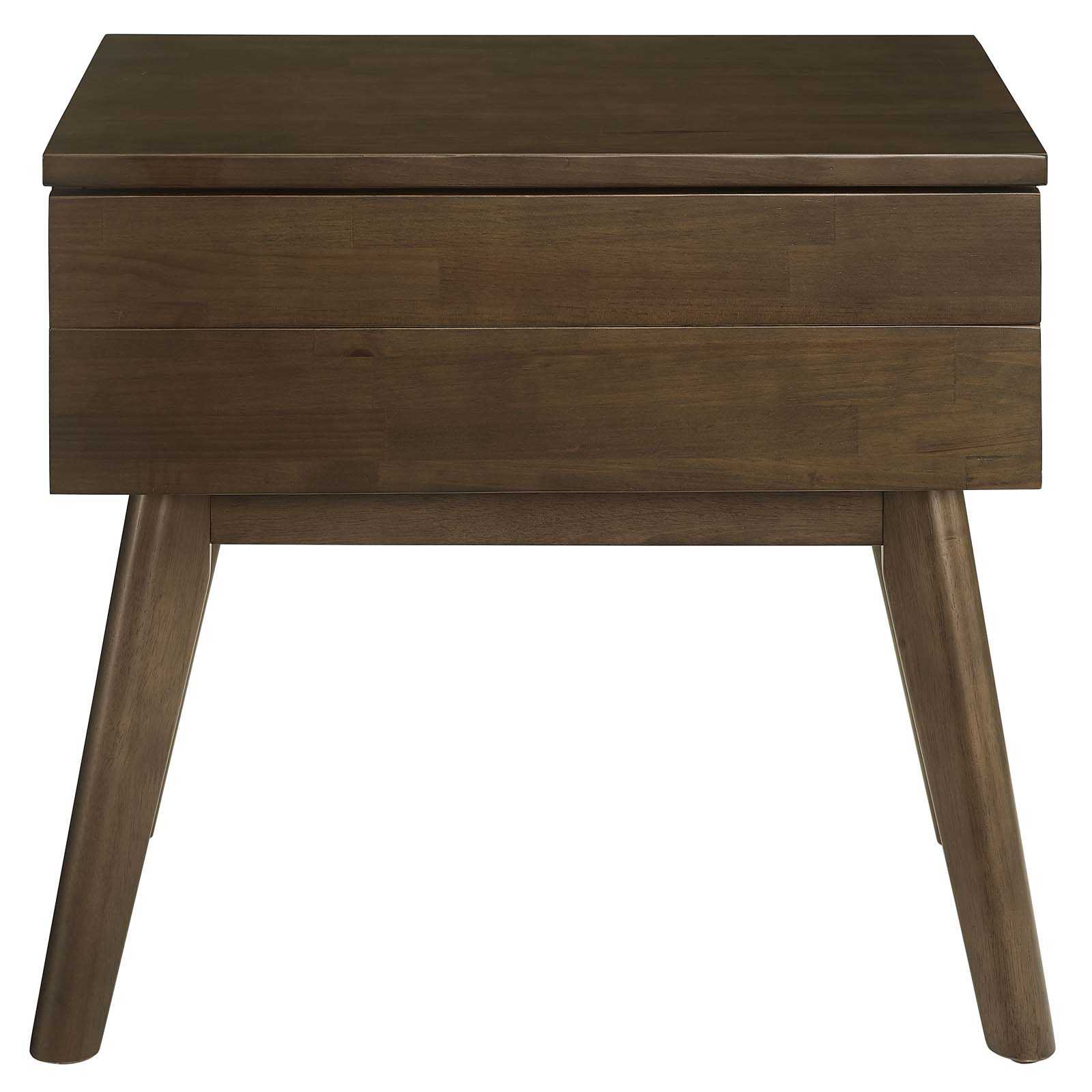Modway Everly Wood Nightstand Walnut | Nightstands | 