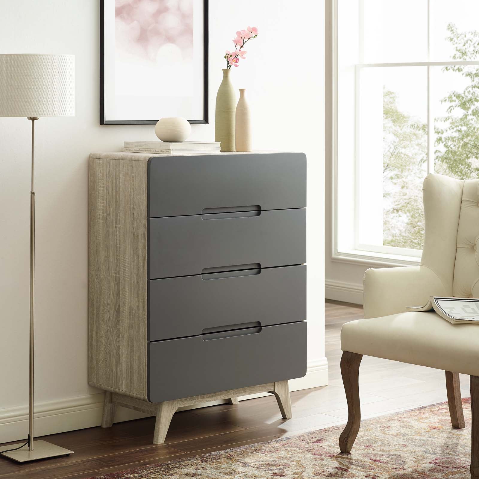 Origin Four-Drawer Chest or Stand By Modway - MOD-6075 | Drawers | Modishstore