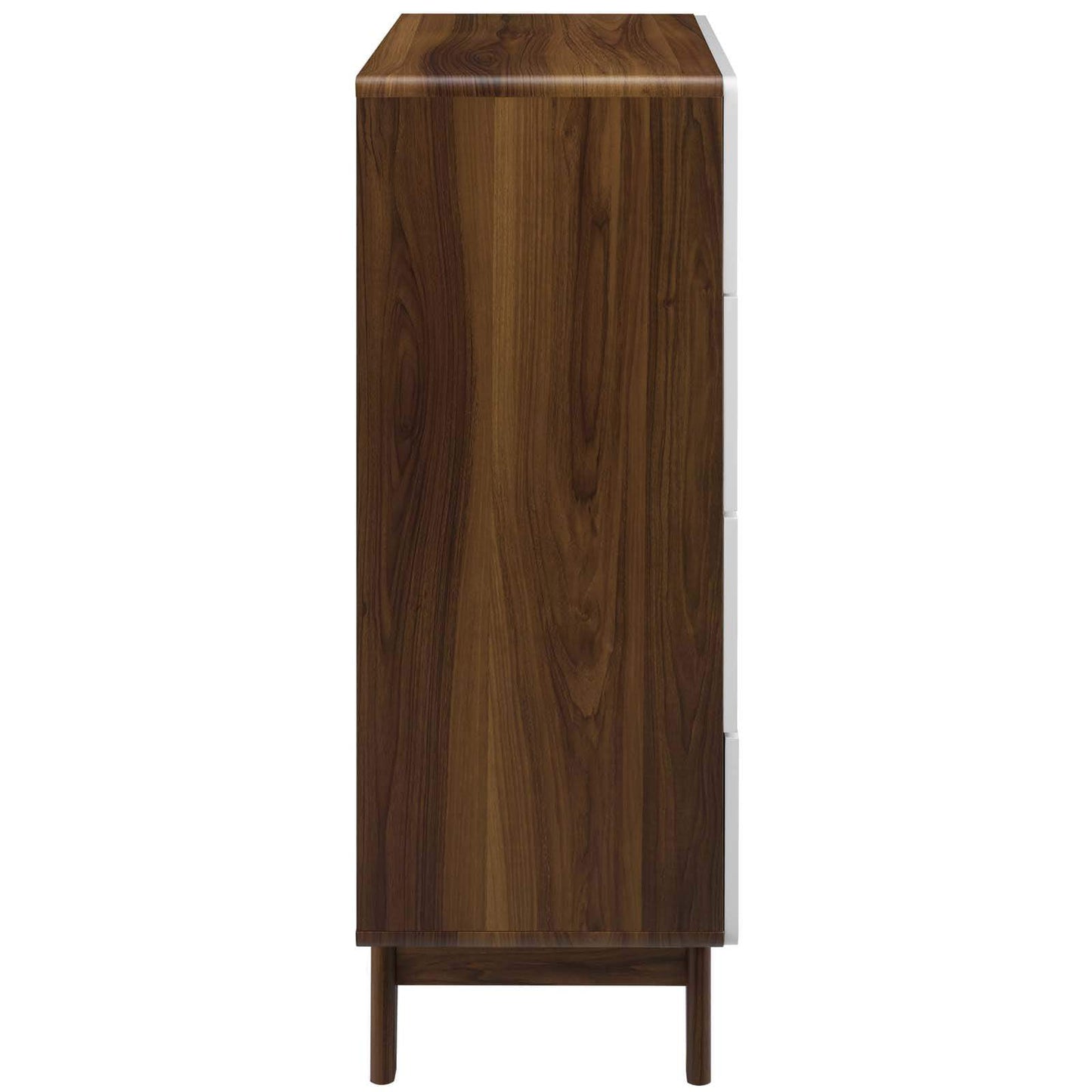 Modway Origin Four-Drawer Chest or Stand Natural Gray