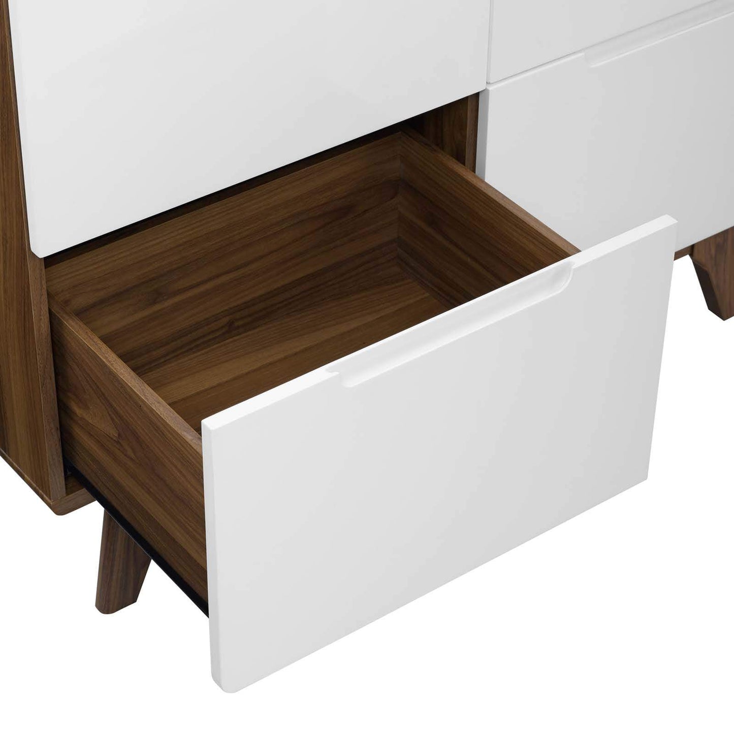 Modway Origin Wood Wardrobe Cabinet Natural Gray