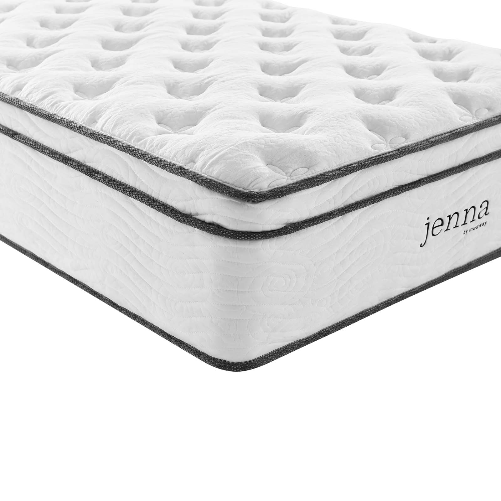 Modway Jenna 14" Twin Innerspring Mattress | Mattresses | 