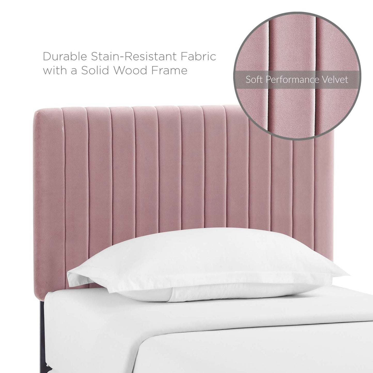 Modway Keira Twin Performance Velvet Headboard