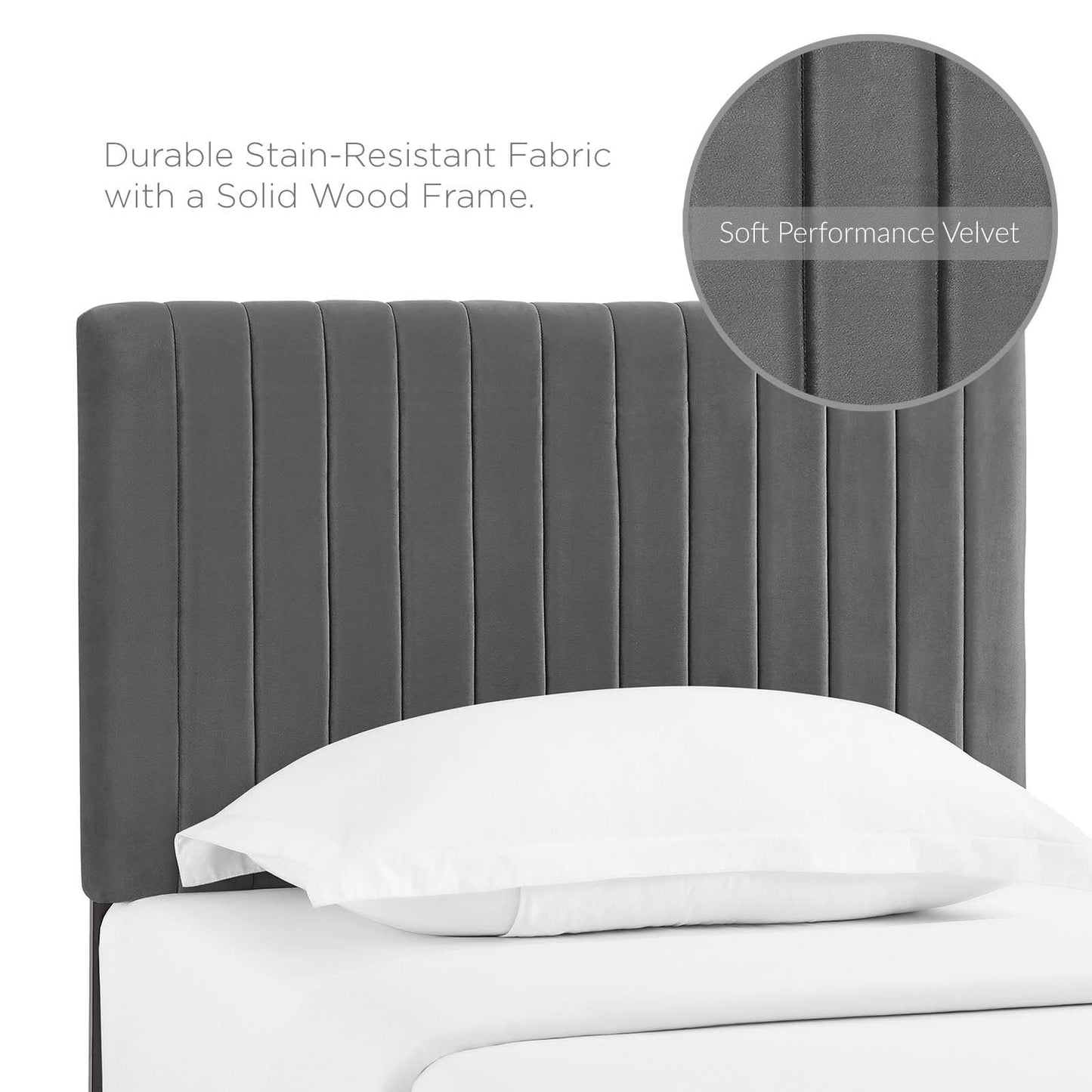 Modway Keira Twin Performance Velvet Headboard