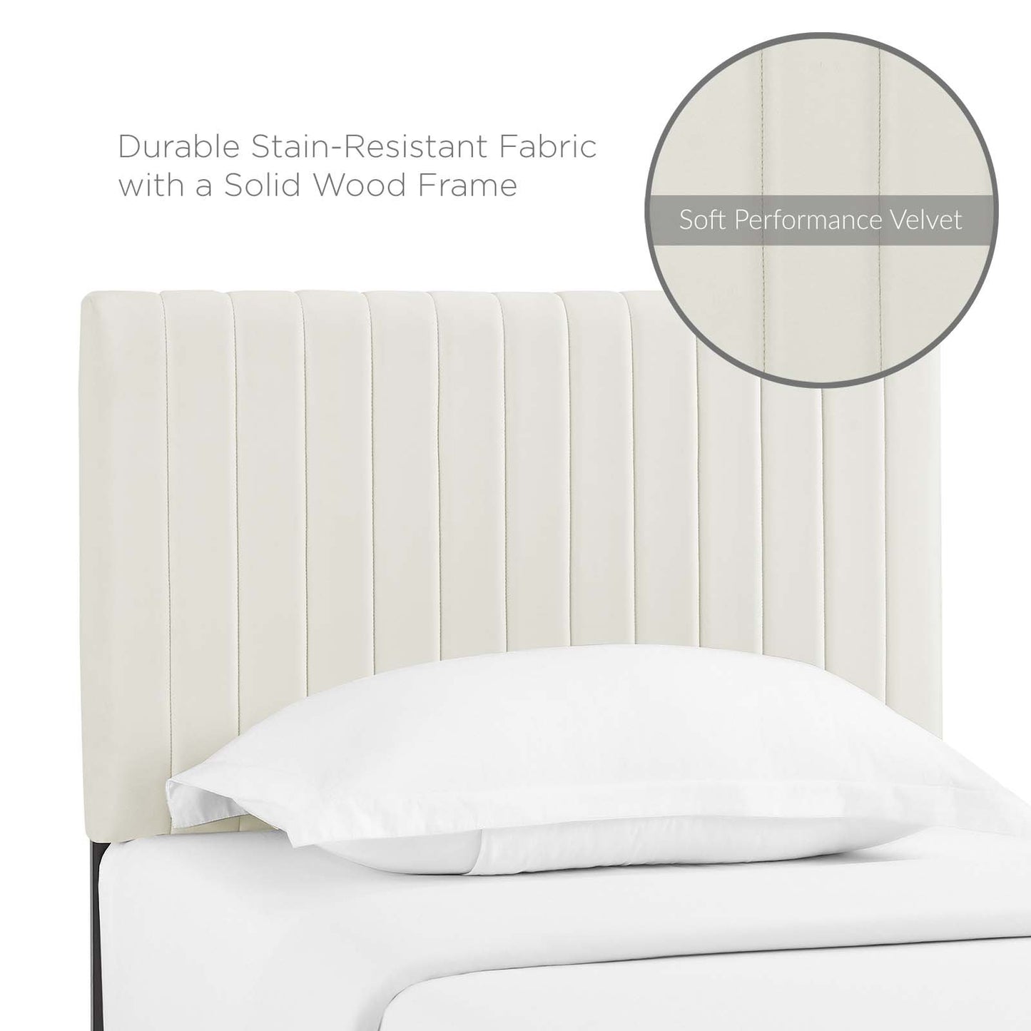 Modway Keira Twin Performance Velvet Headboard