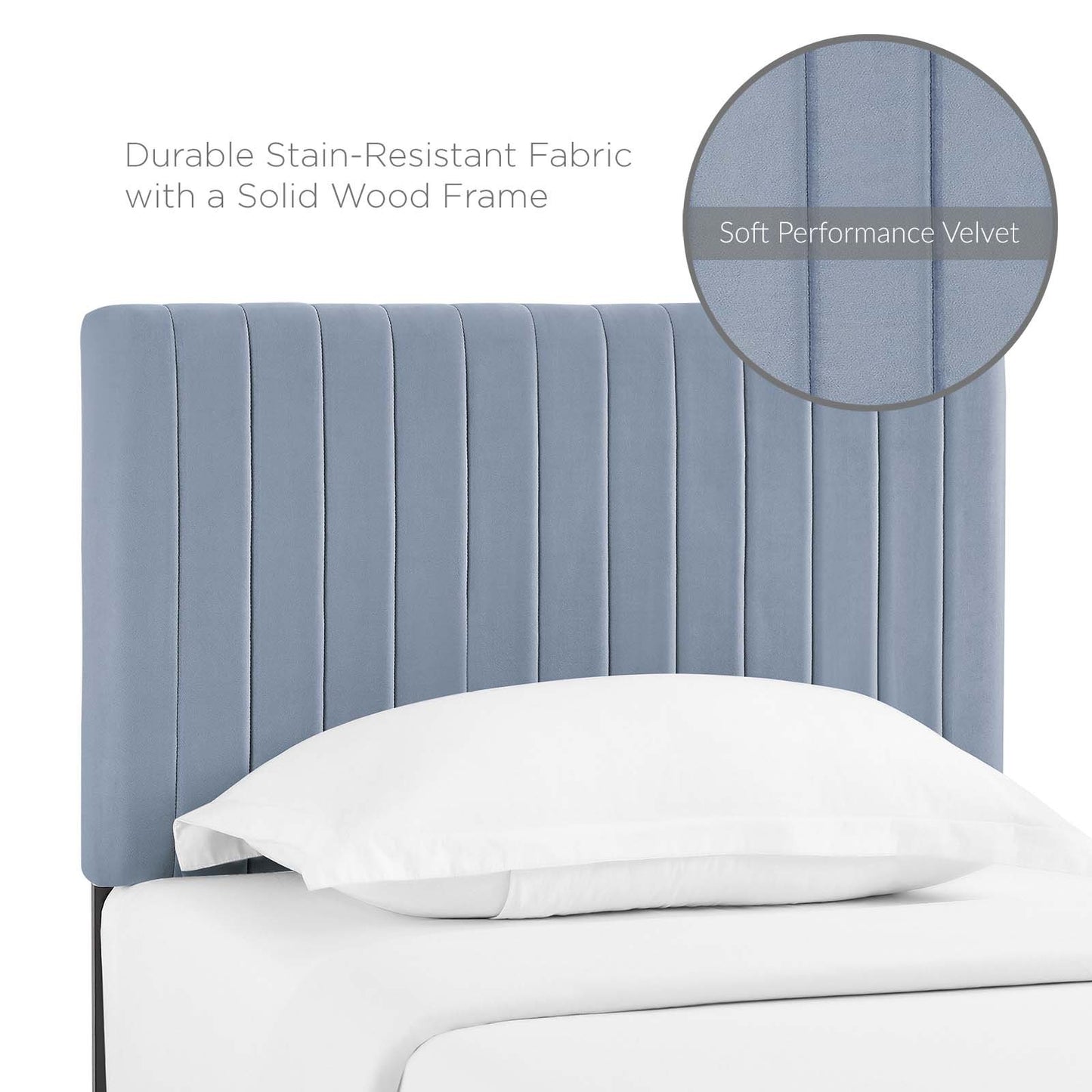 Modway Keira Twin Performance Velvet Headboard