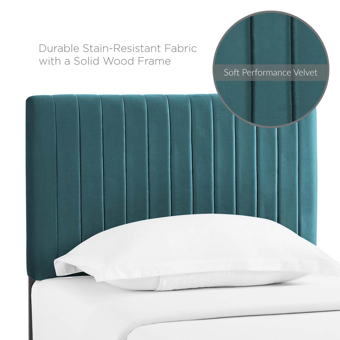 Modway Keira Twin Performance Velvet Headboard