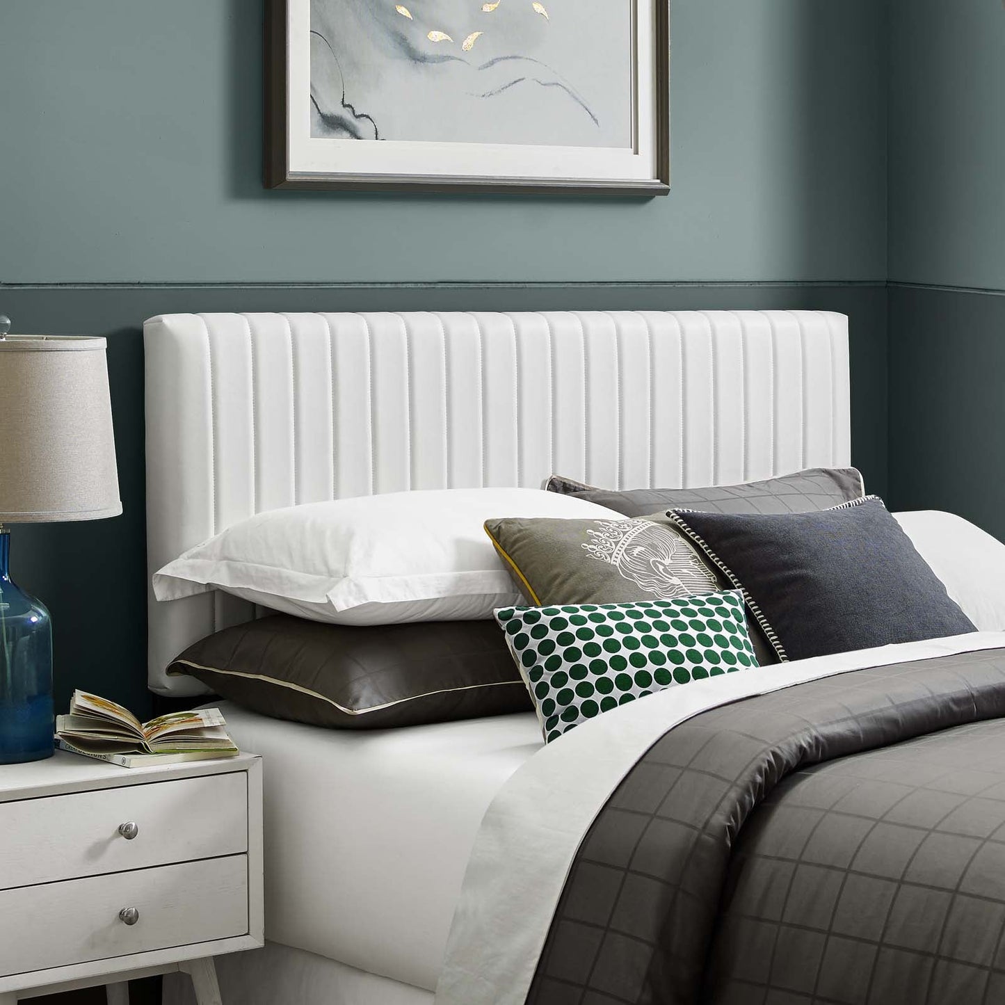 Modway Keira Full/Queen Faux Leather Headboard | Headboards | Modishstore