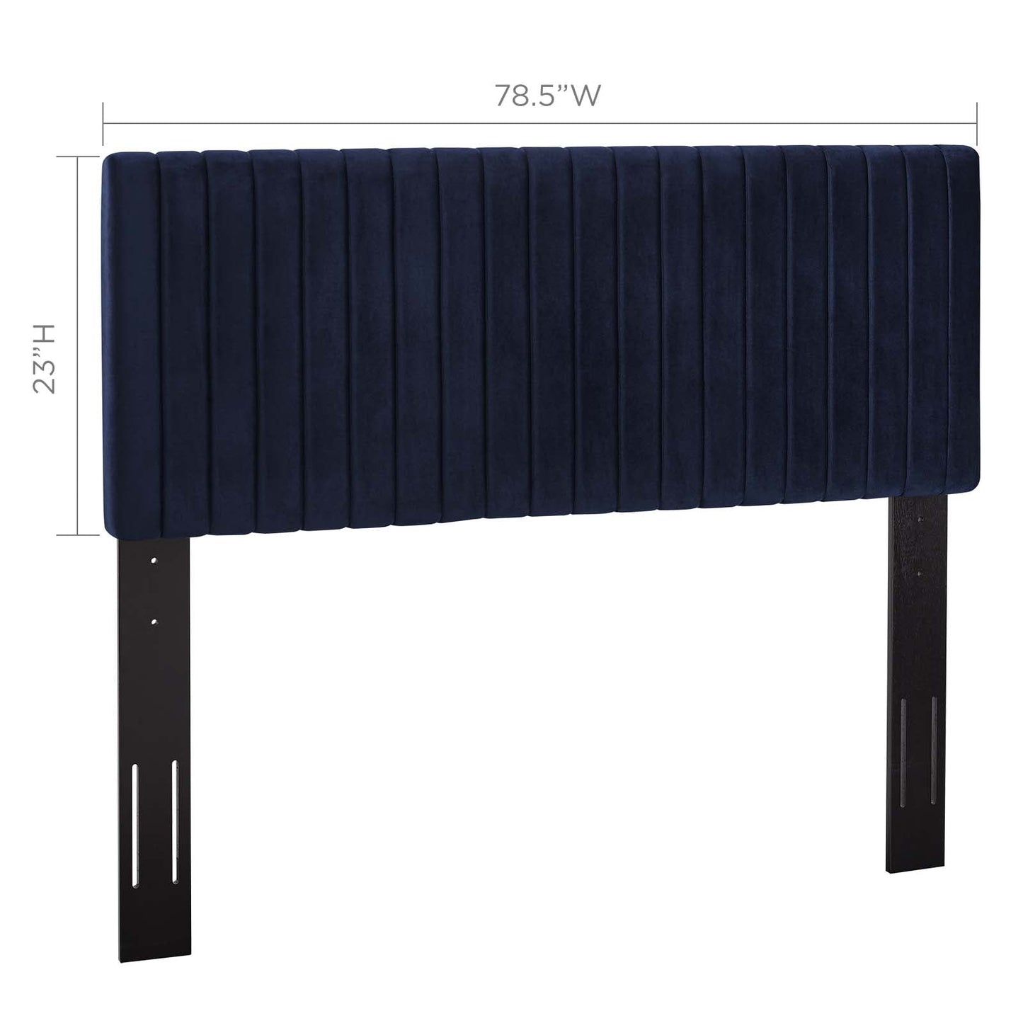 Modway Keira King/California King Performance Velvet Headboard | Headboards | Modishstore-34