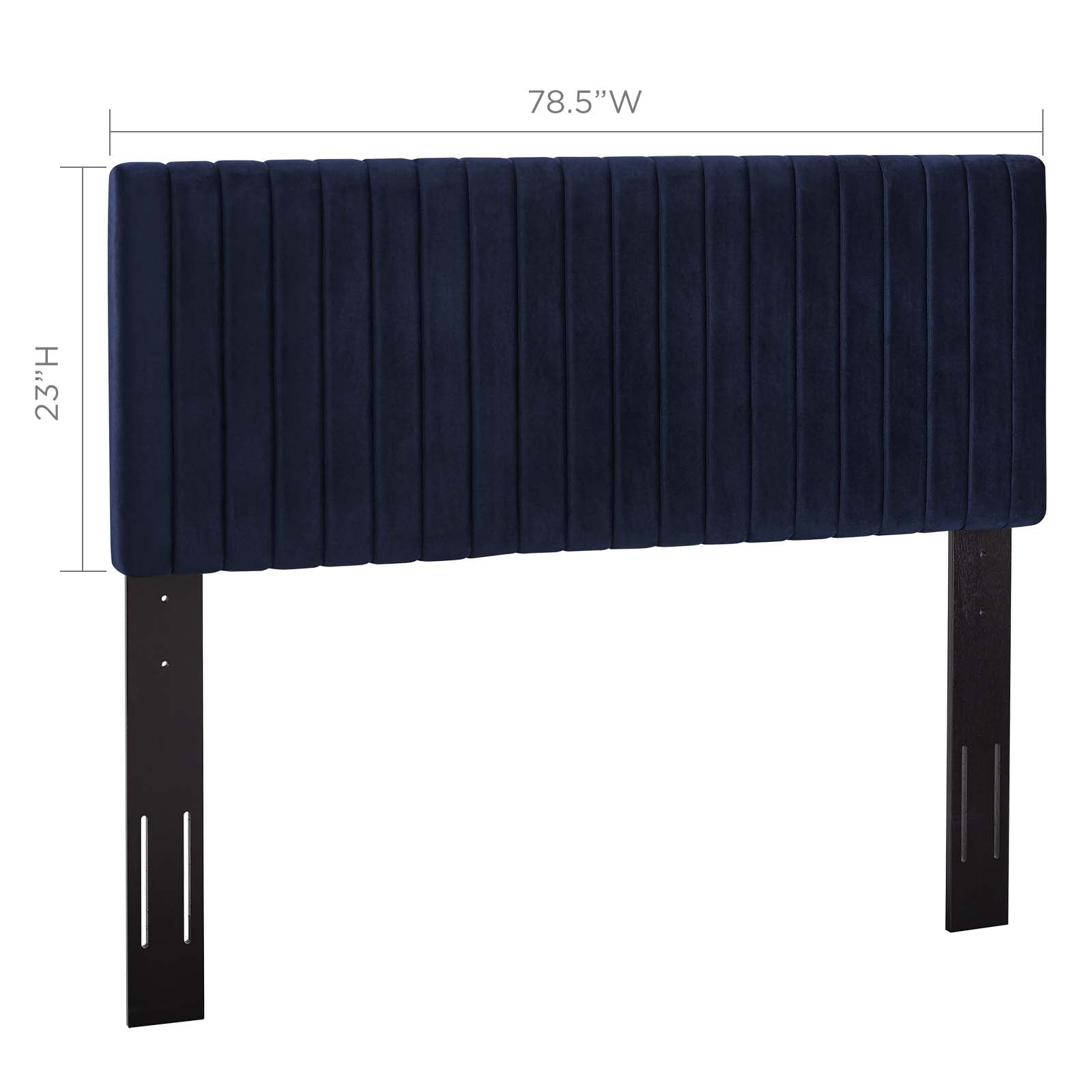 Modway Keira King/California King Performance Velvet Headboard | Headboards | Modishstore-34