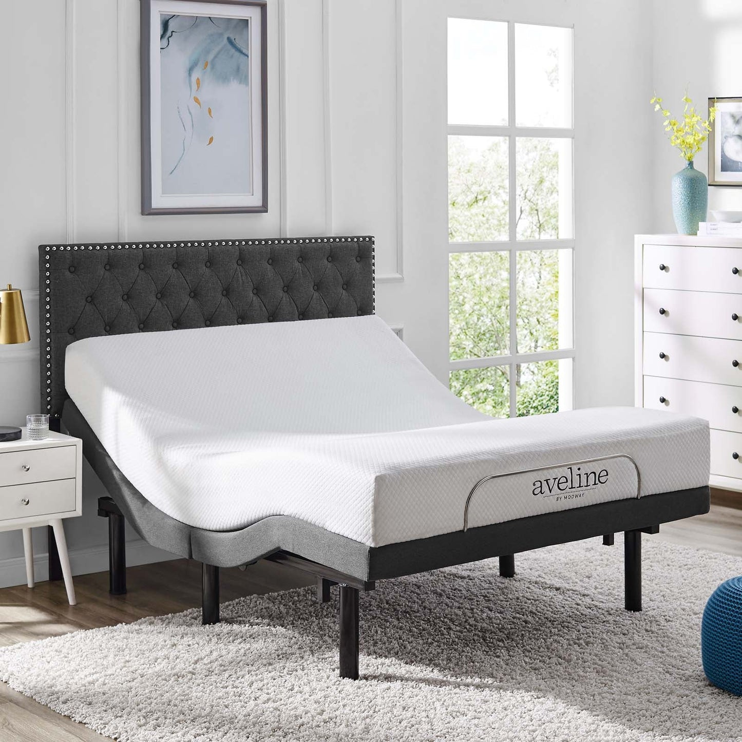 Modway Transform Adjustable Queen Wireless Remote Bed Base | Beds | Modishstore-3