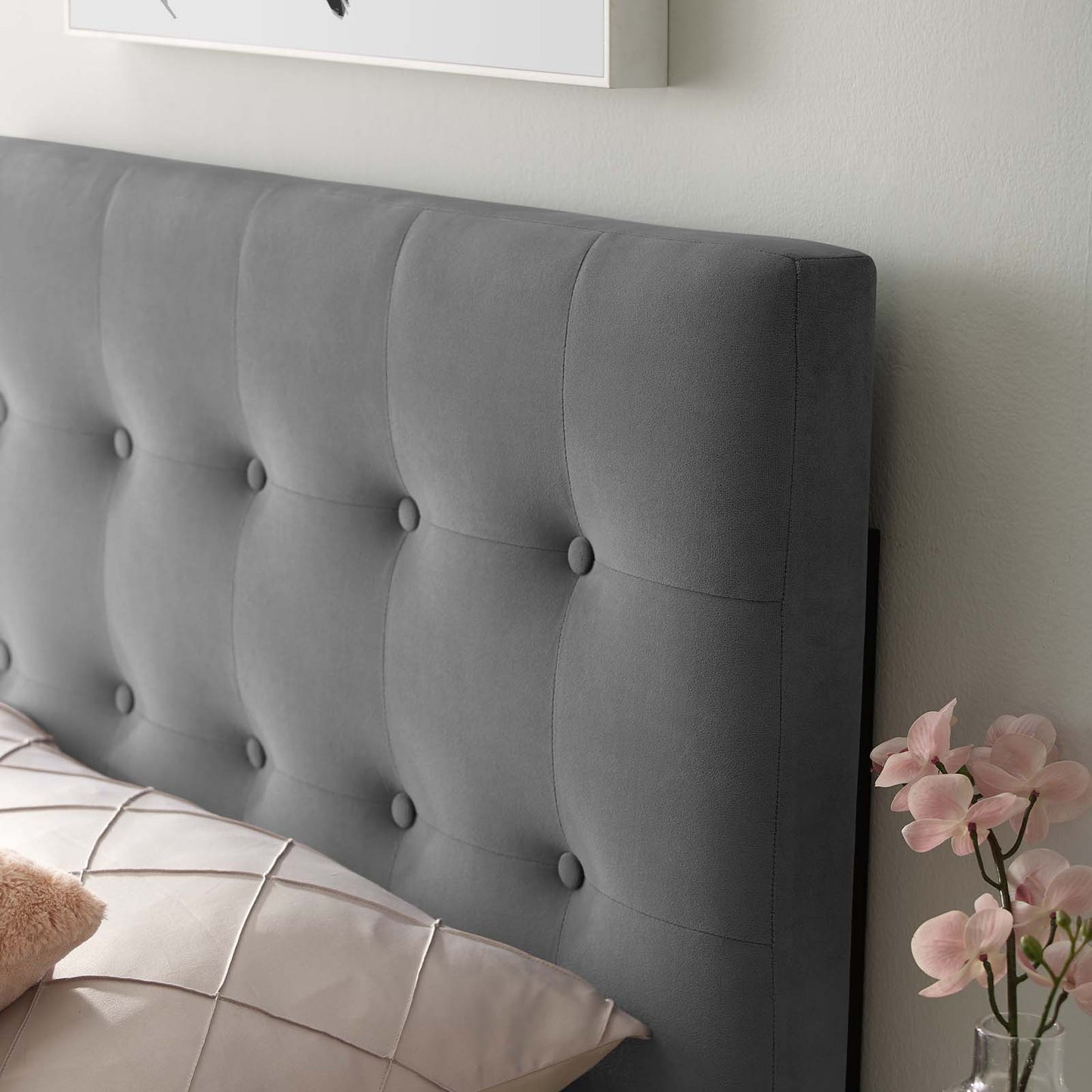 Modway Emily Twin Biscuit Tufted Performance Velvet Headboard | Headboards | 