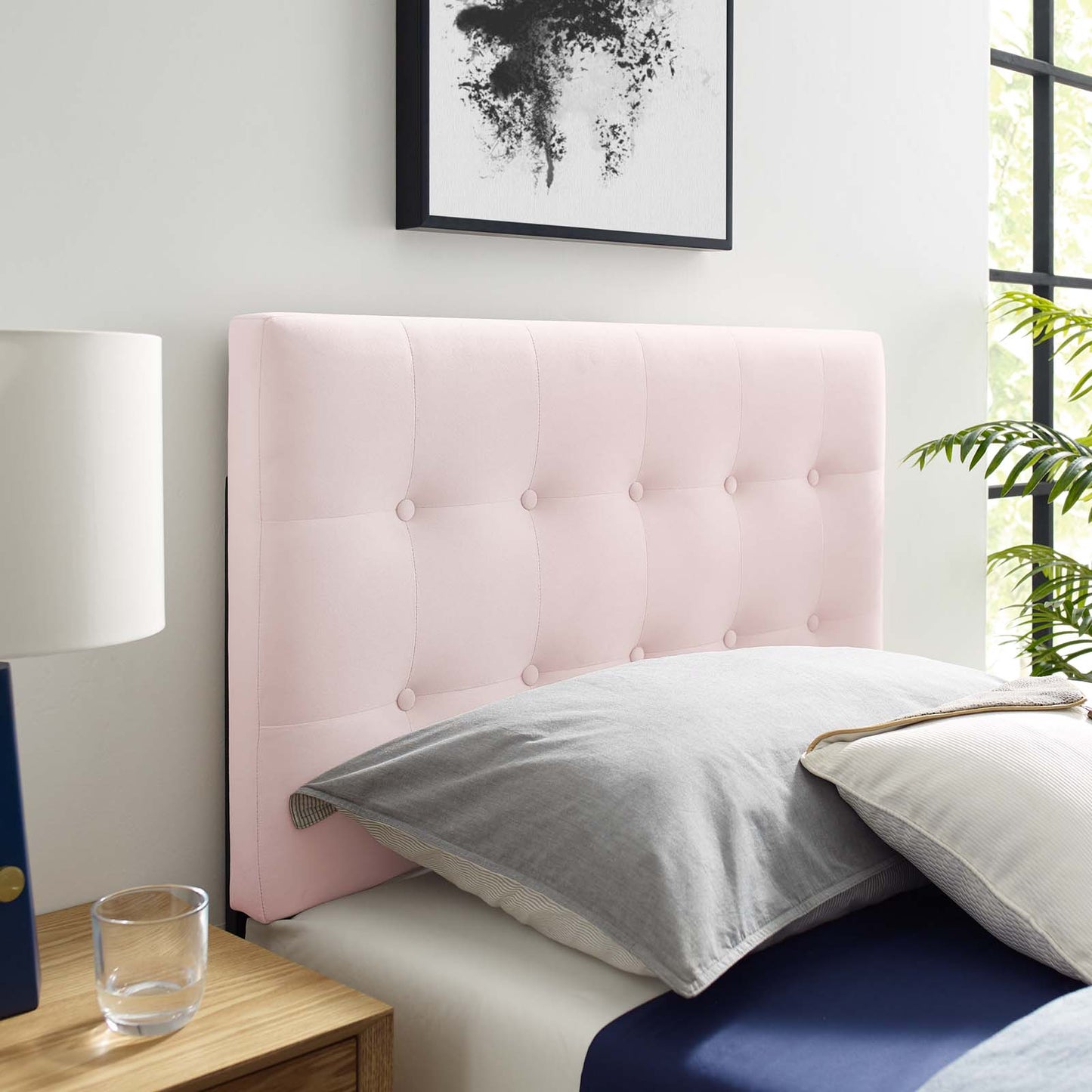 Modway Emily Twin Biscuit Tufted Performance Velvet Headboard | Headboards | 