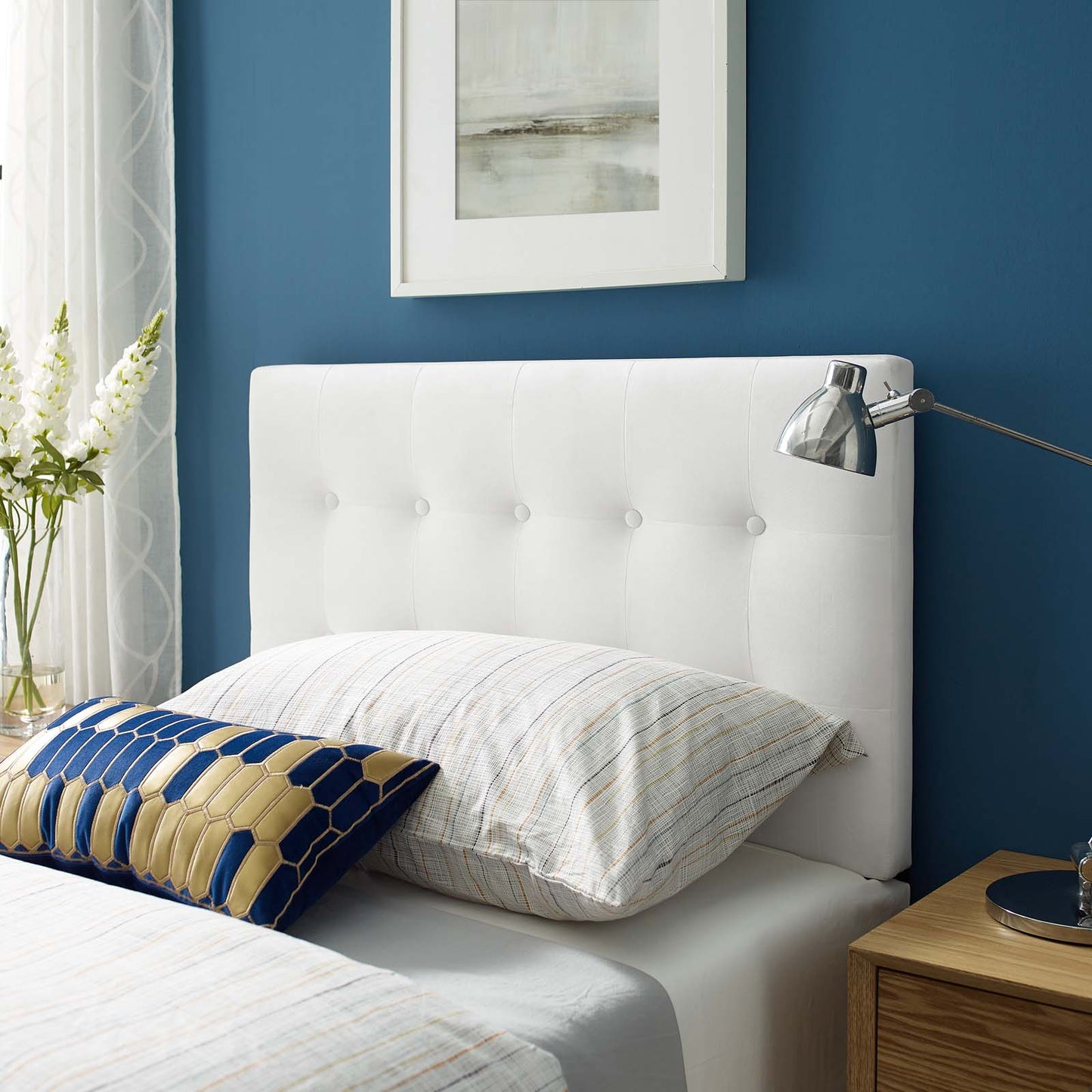 Modway Emily Twin Biscuit Tufted Performance Velvet Headboard | Headboards | 