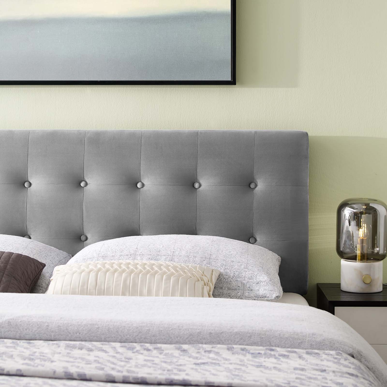 Modway Emily Full Biscuit Tufted Performance Velvet Headboard | Headboards | 