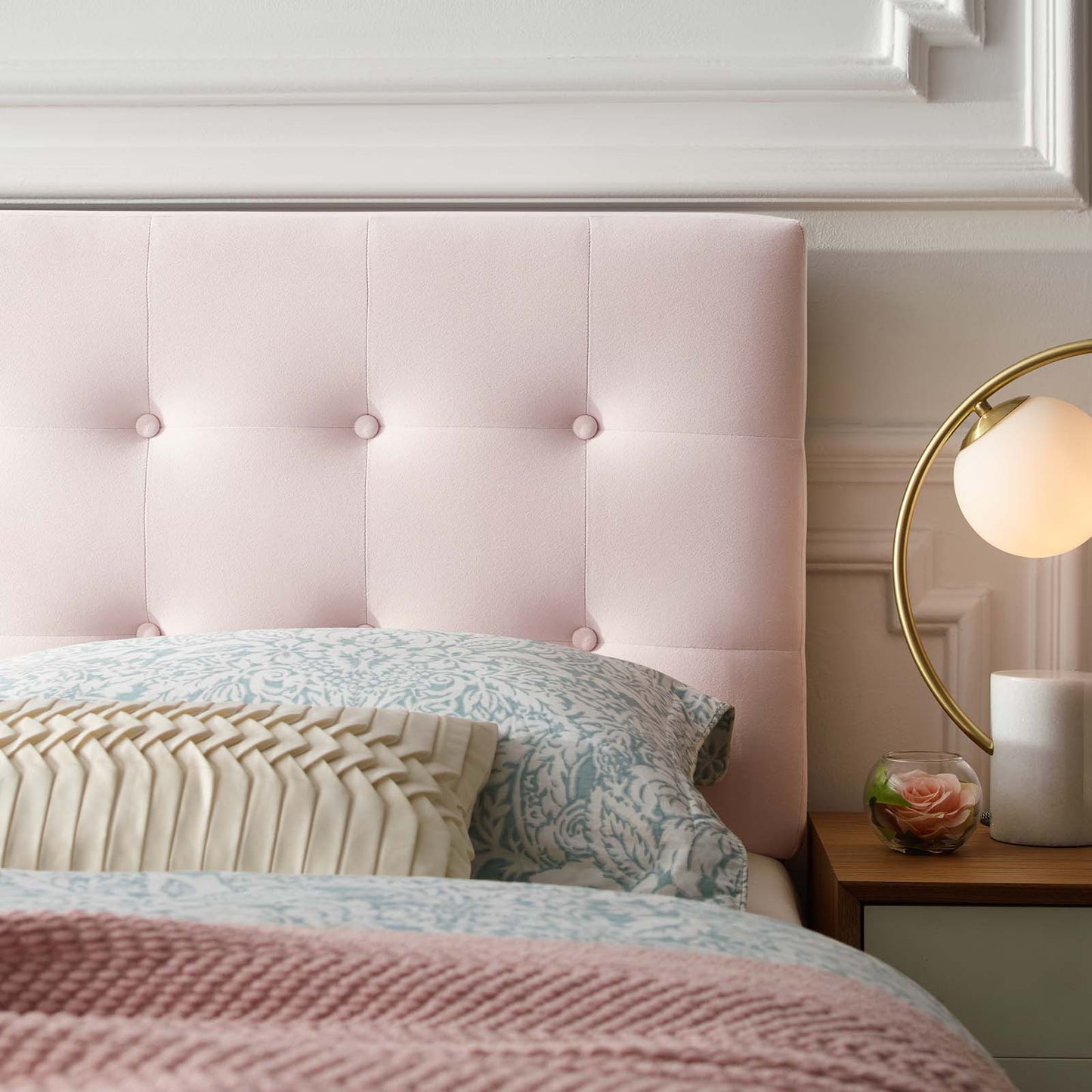 Modway Emily Queen Biscuit Tufted Performance Velvet Headboard | Headboards | 