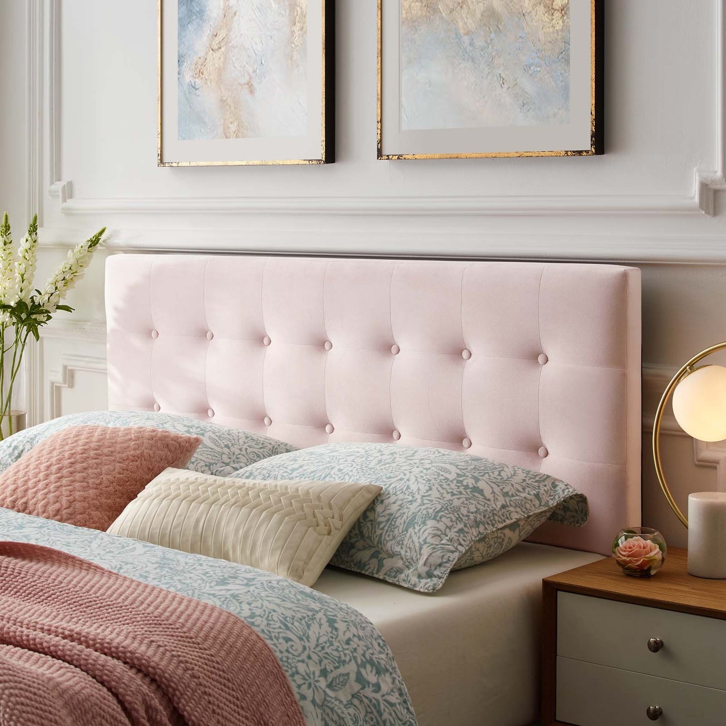 Modway Emily King Biscuit Tufted Performance Velvet Headboard | Headboards | 