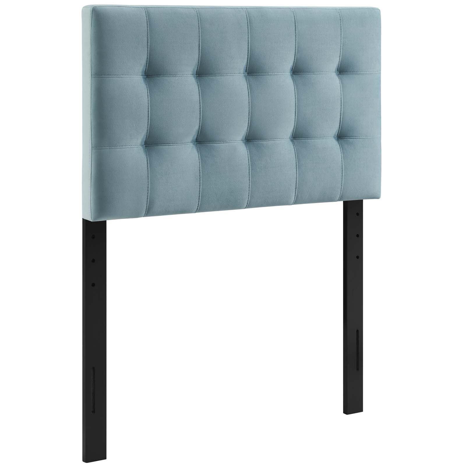 Modway Lily Biscuit Tufted Twin Performance Velvet Headboard | Headboards | Modishstore-9