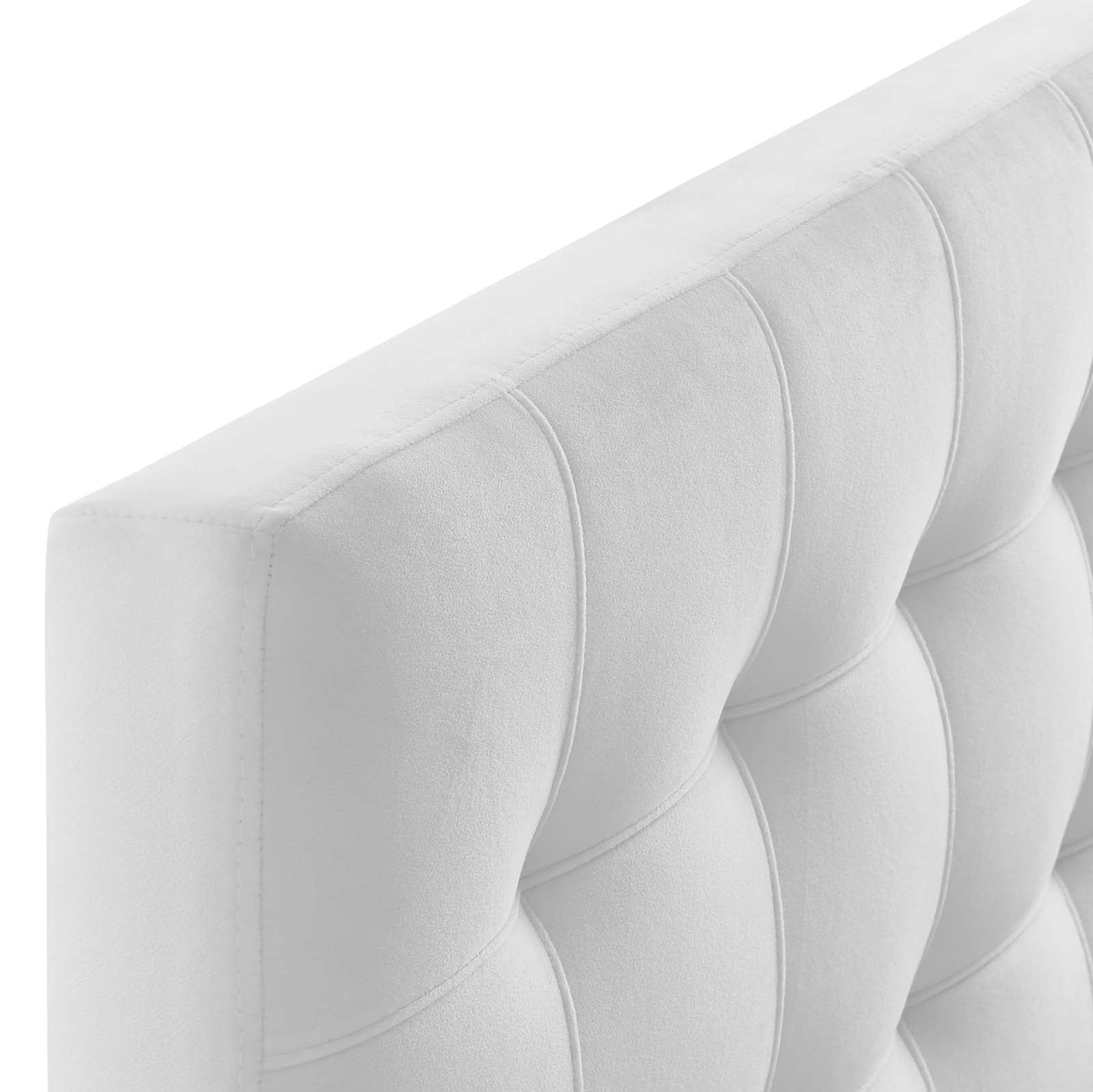 Modway Lily Biscuit Tufted Twin Performance Velvet Headboard | Headboards | Modishstore-26